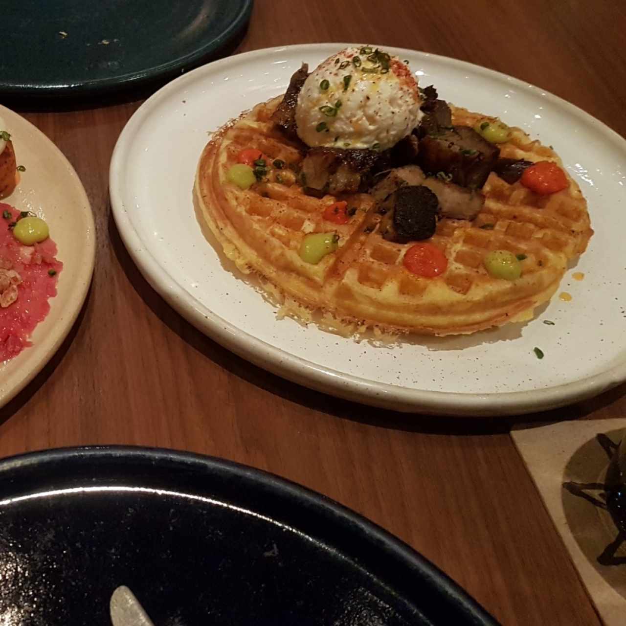 Cachapa waffle