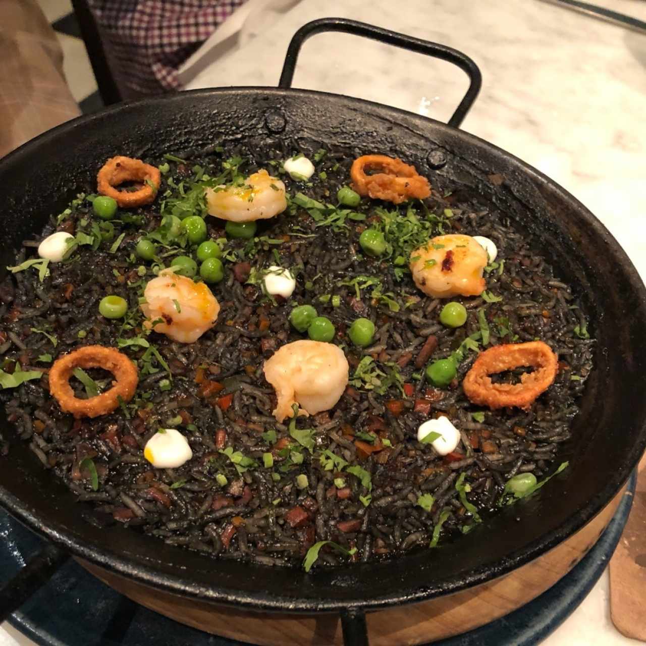 paella negra 
