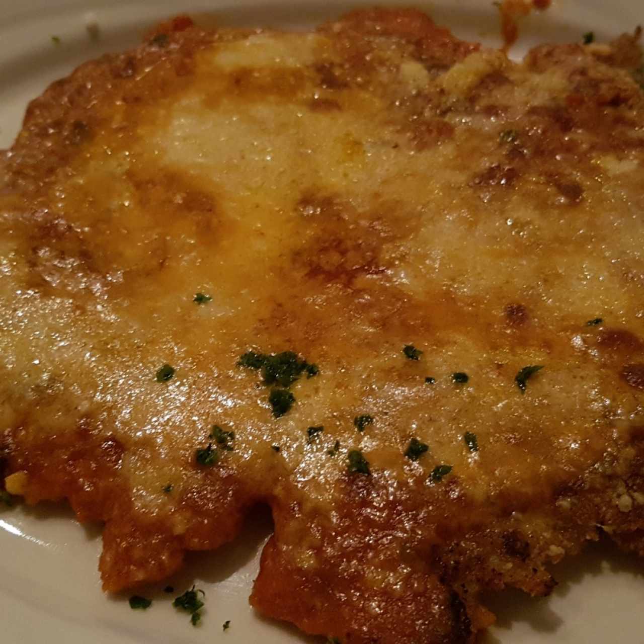 Pollo a la Parmeggiana