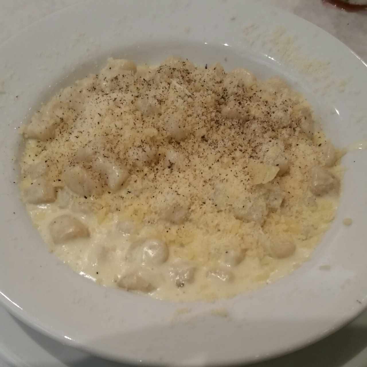 ñoquis 4 quesos