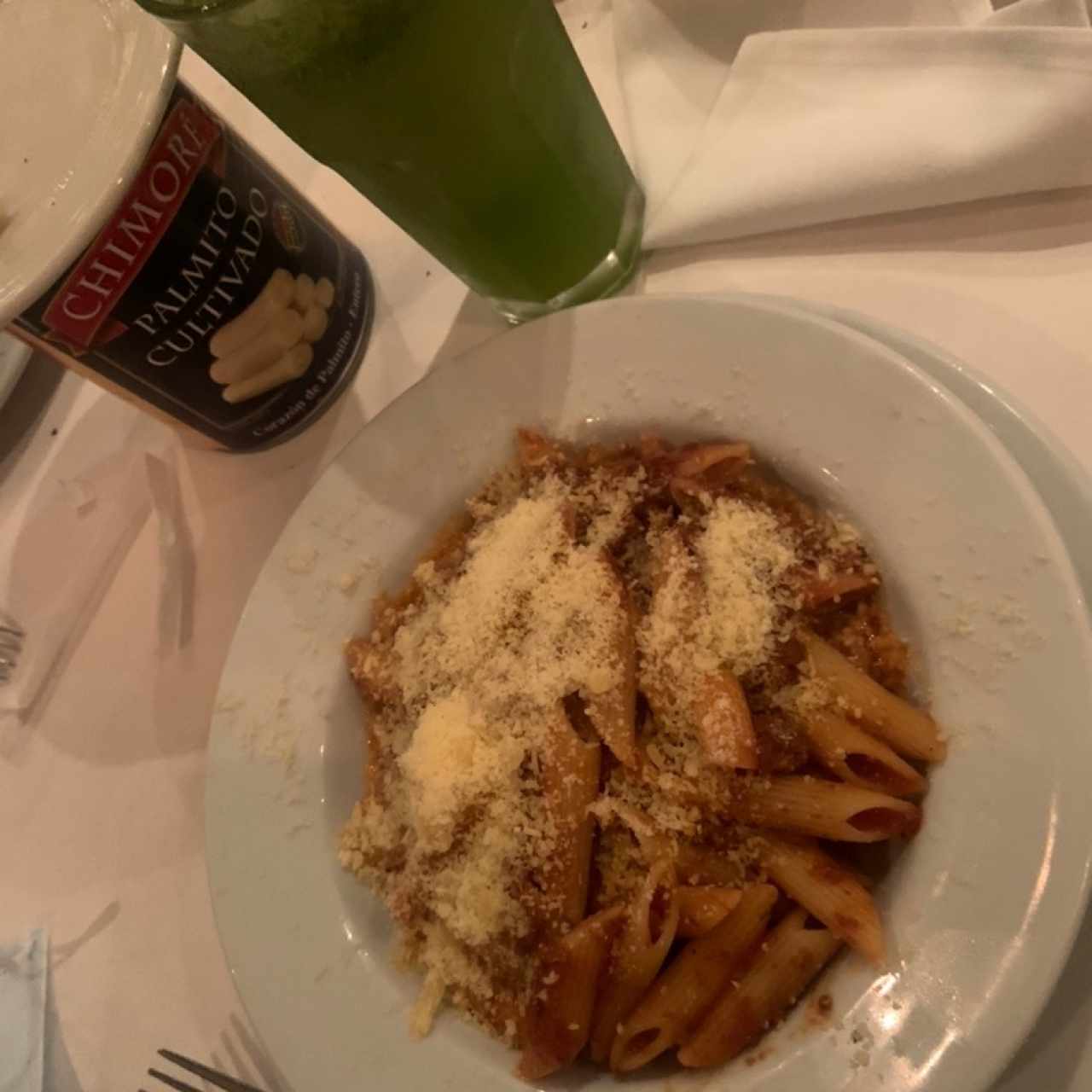 Pasta Plumitas Bologna 