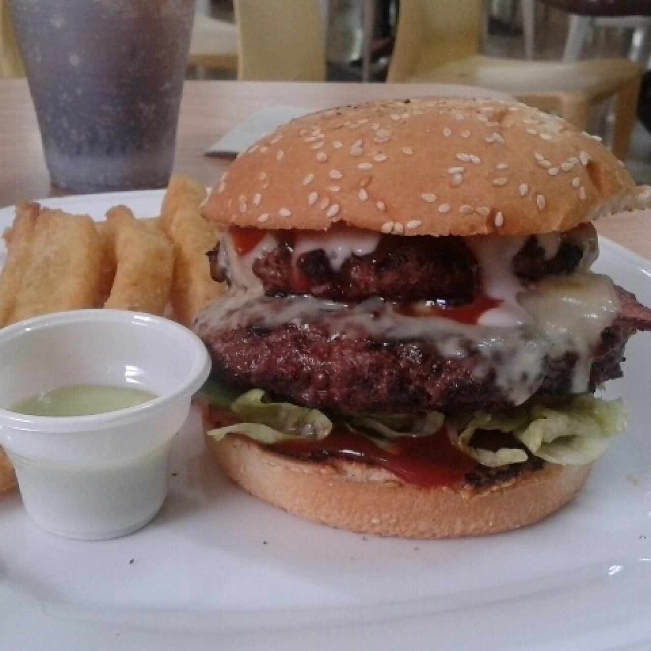 Rub-Burger Clásica doble!