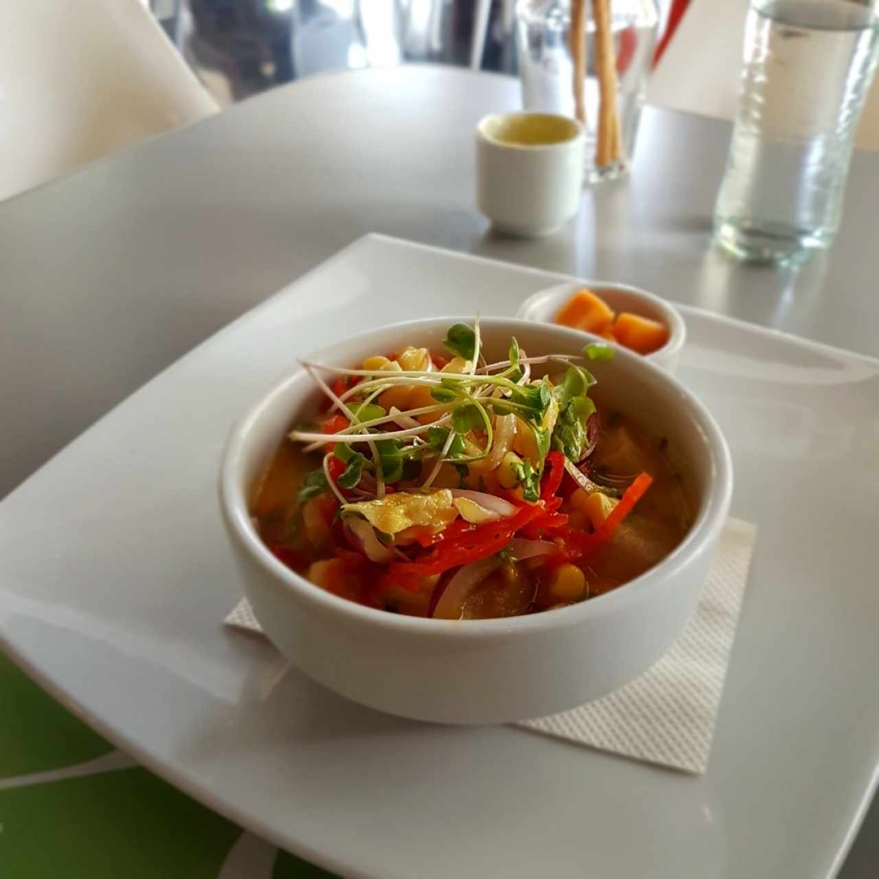 Ceviche de pescado blanco. 