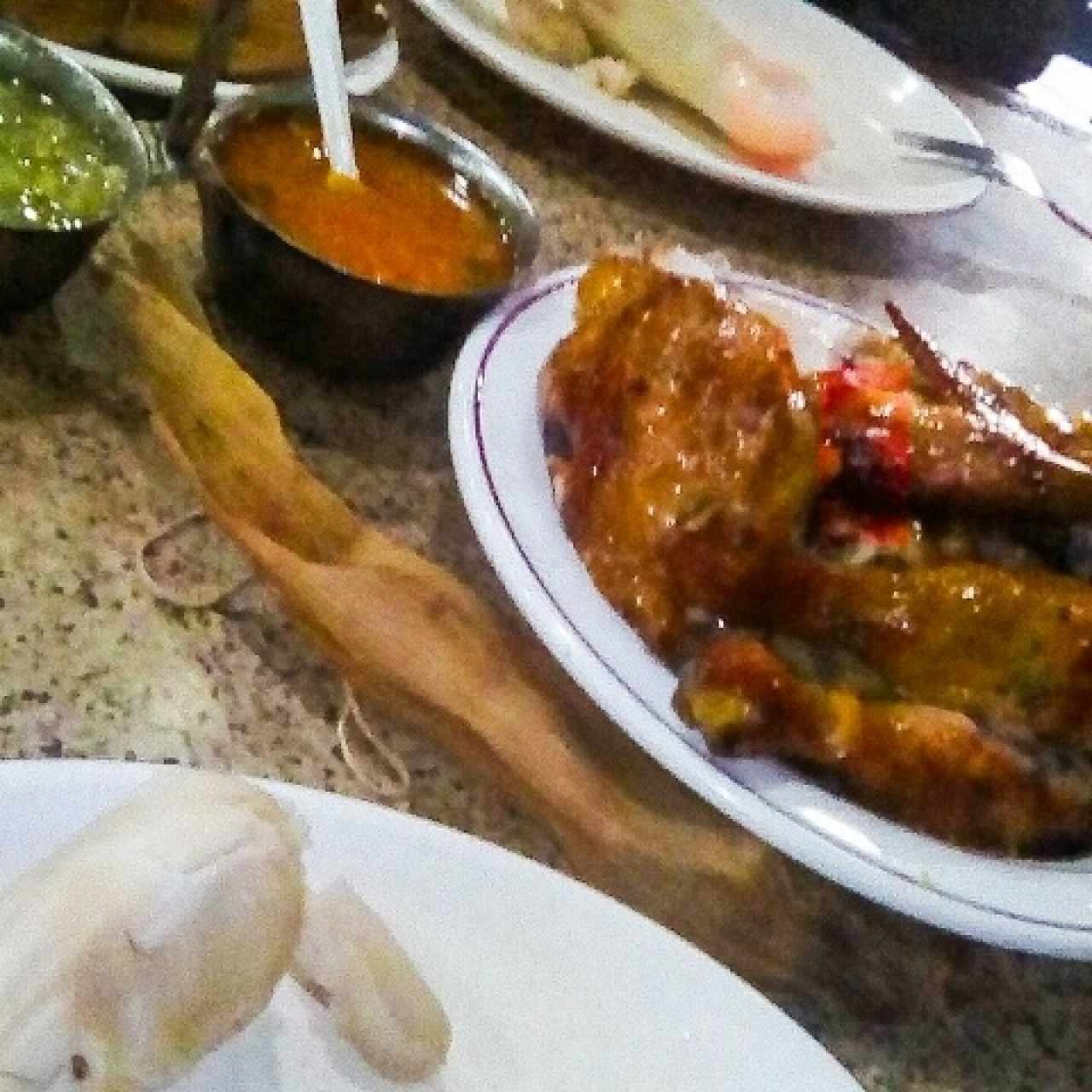 pollo entero