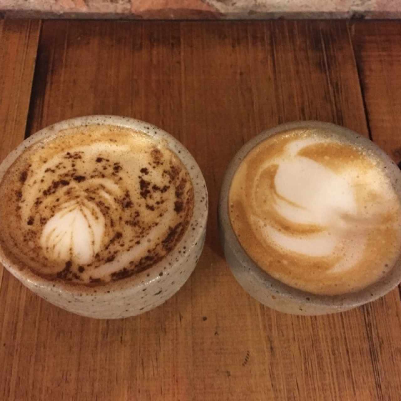 café Adriana y Late vainilla
