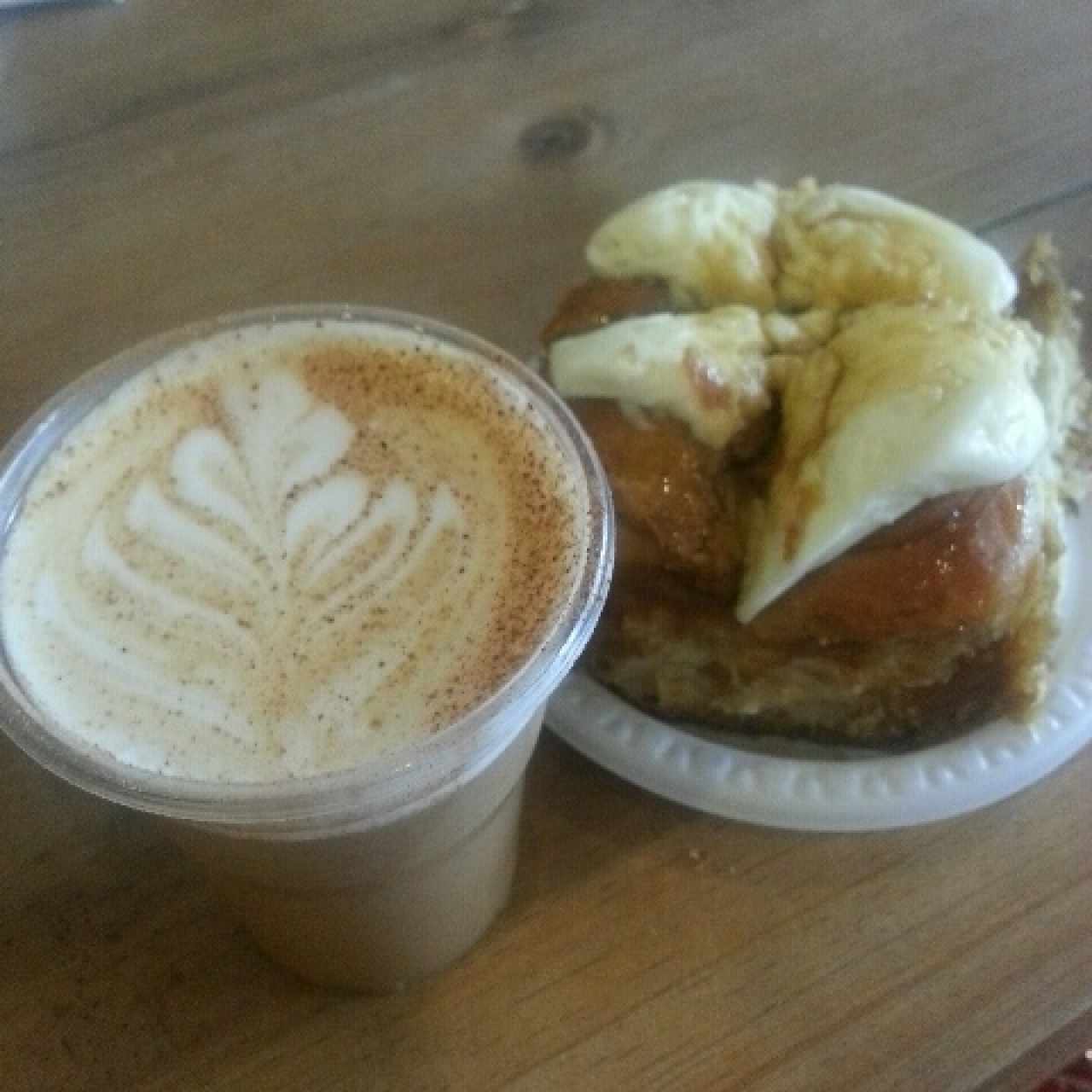 Marietta mi café favorito y golfeado con queso la combinación perfecta.
