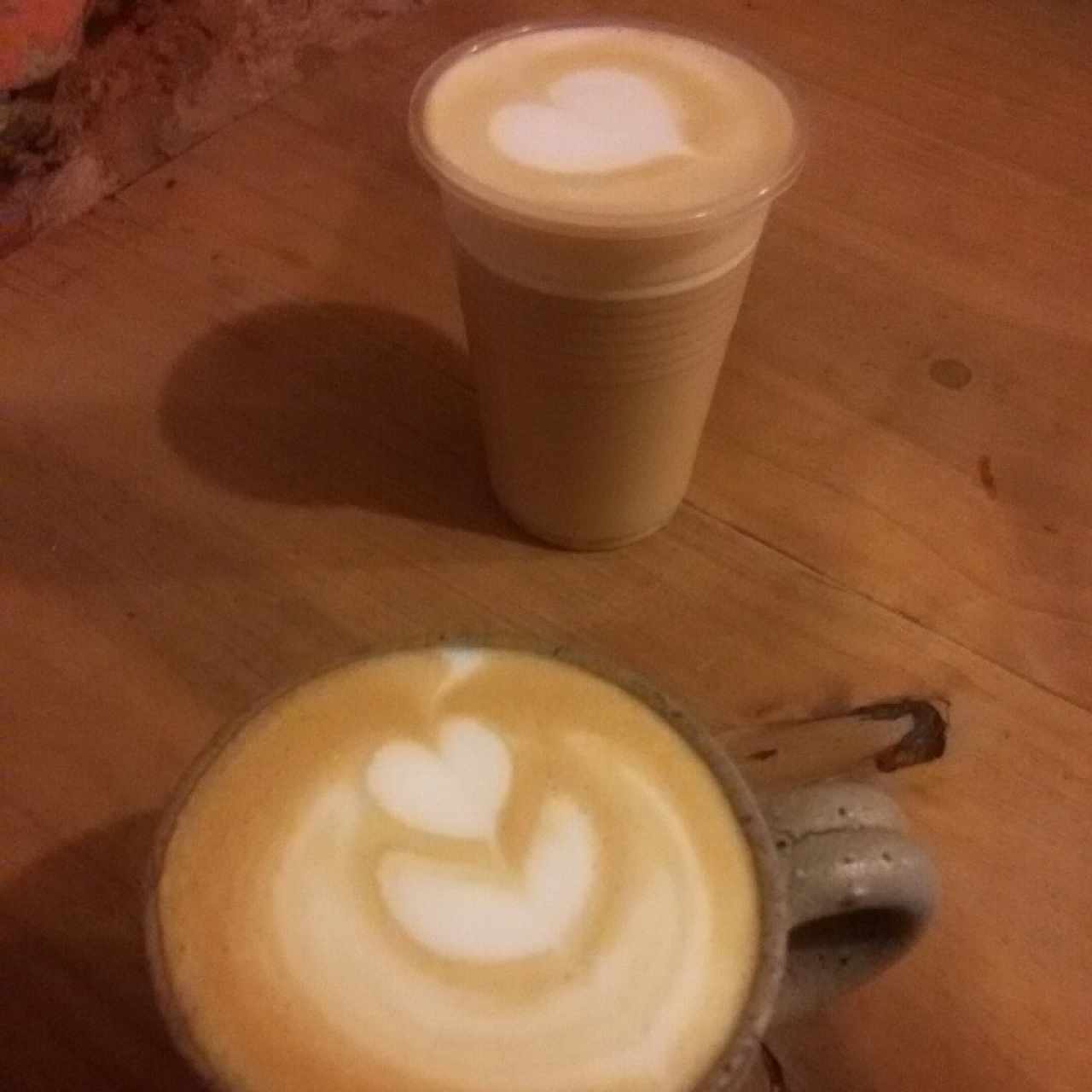café con leches muy buenos 