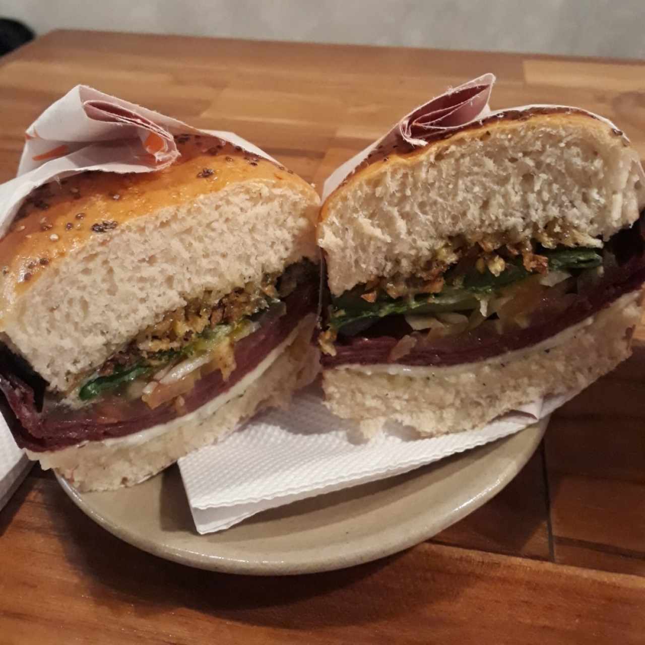 Sándwich de Butifarra Negra