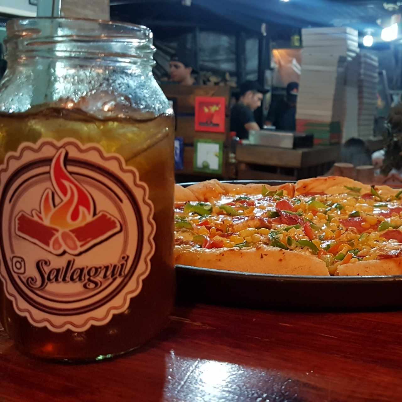 Pizza sugerencia de la casa