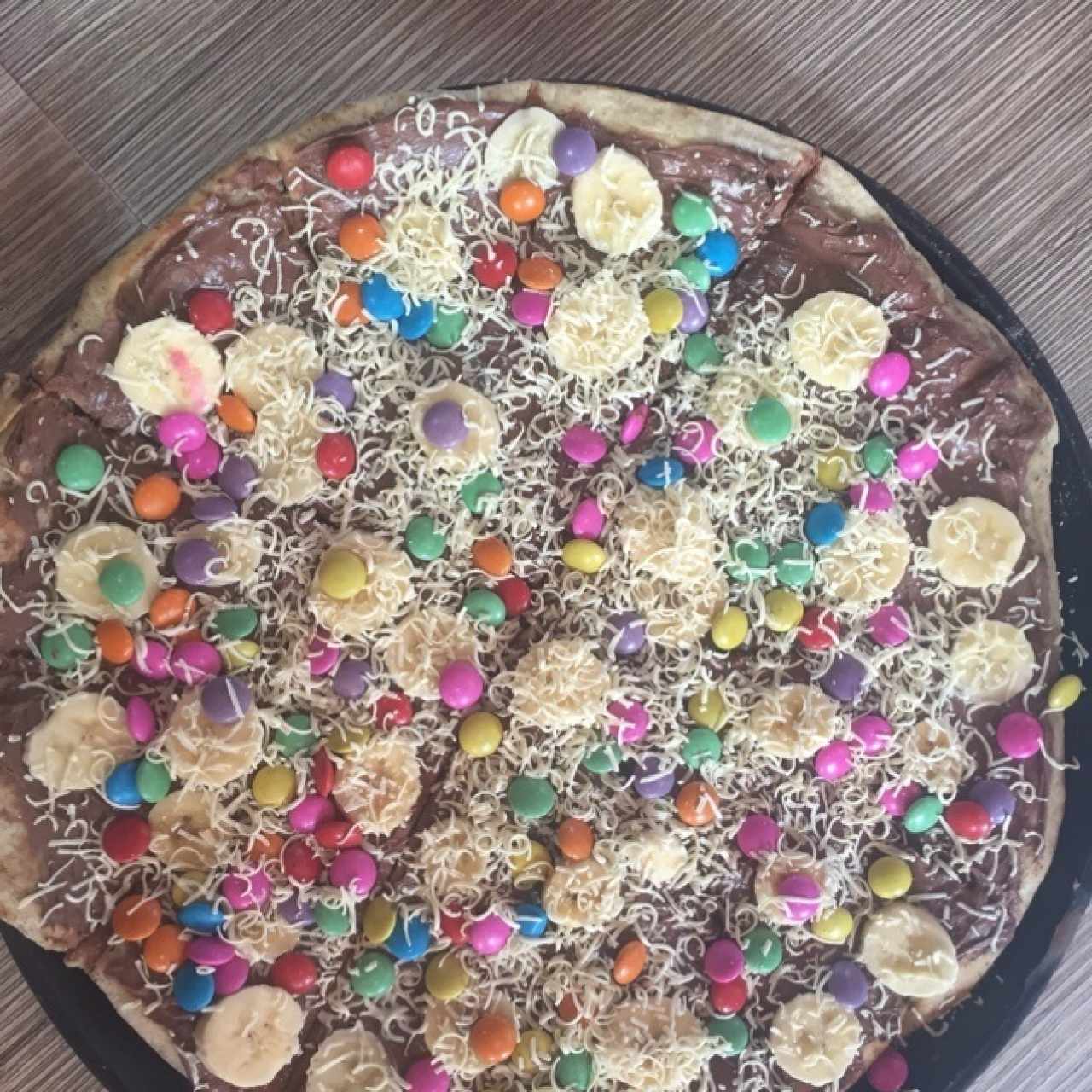 Pizza de Nutella