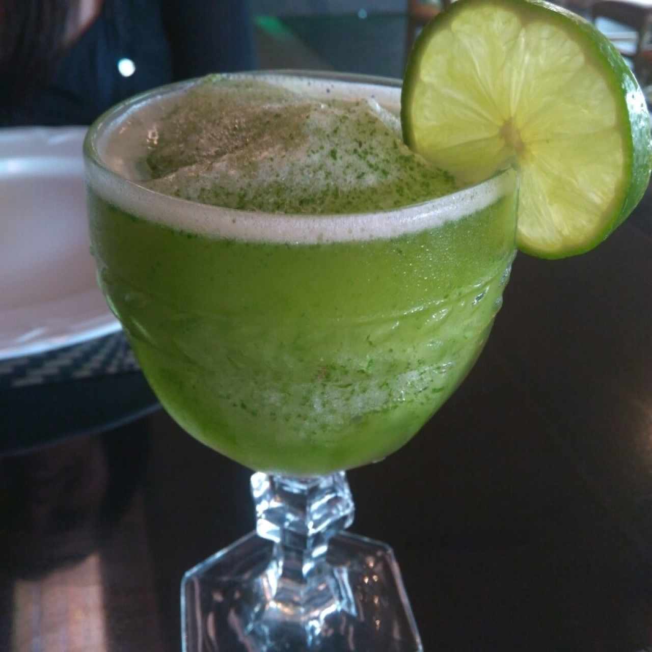 limonada con hierba