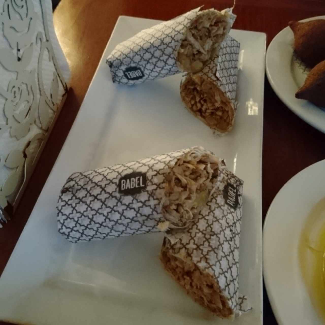 Shawarmas de pollo
