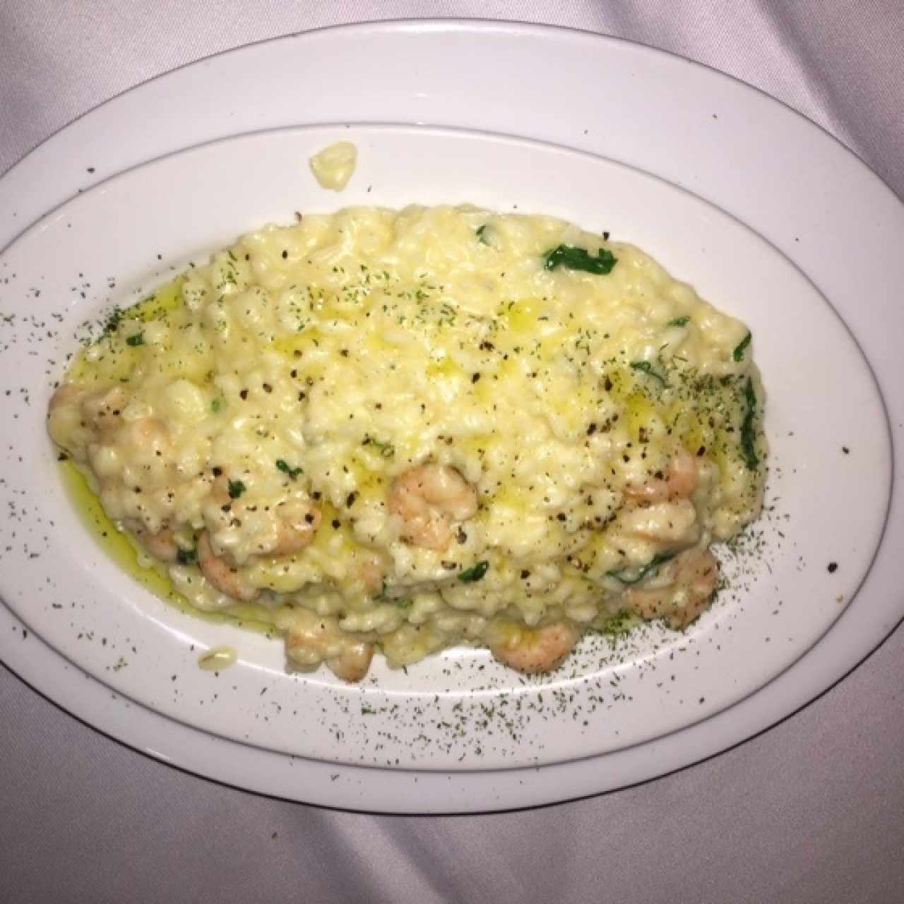 Risoto Camarones