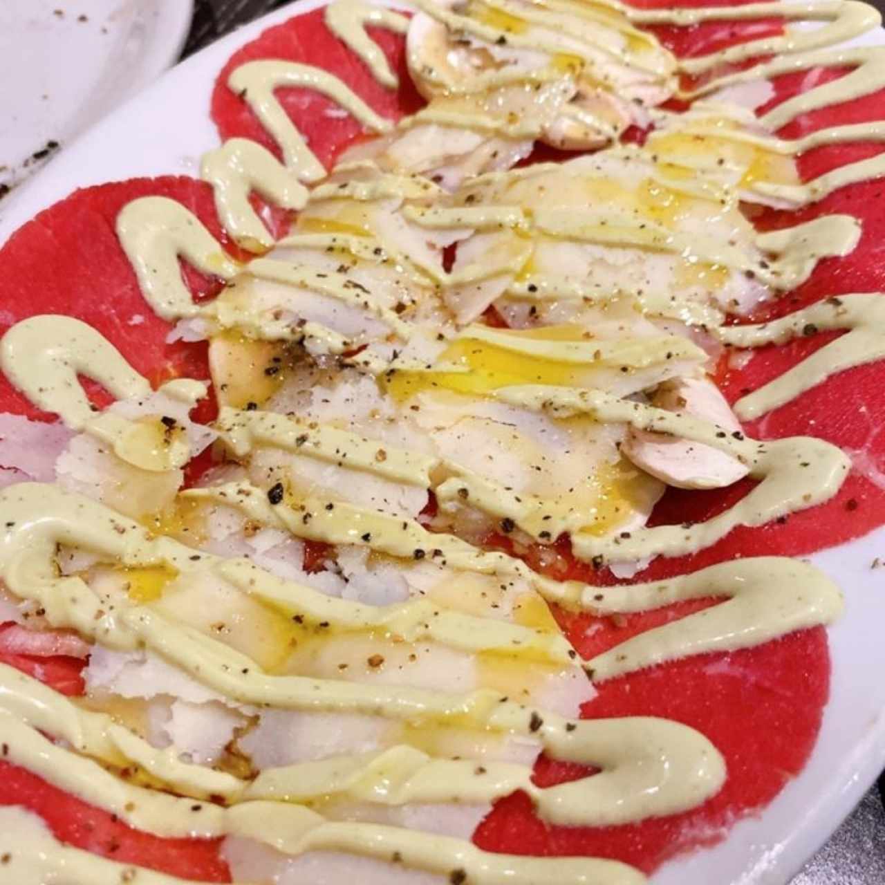 Carpaccio de lomito 