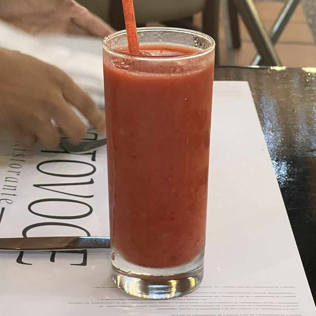 Jugo de Fresa