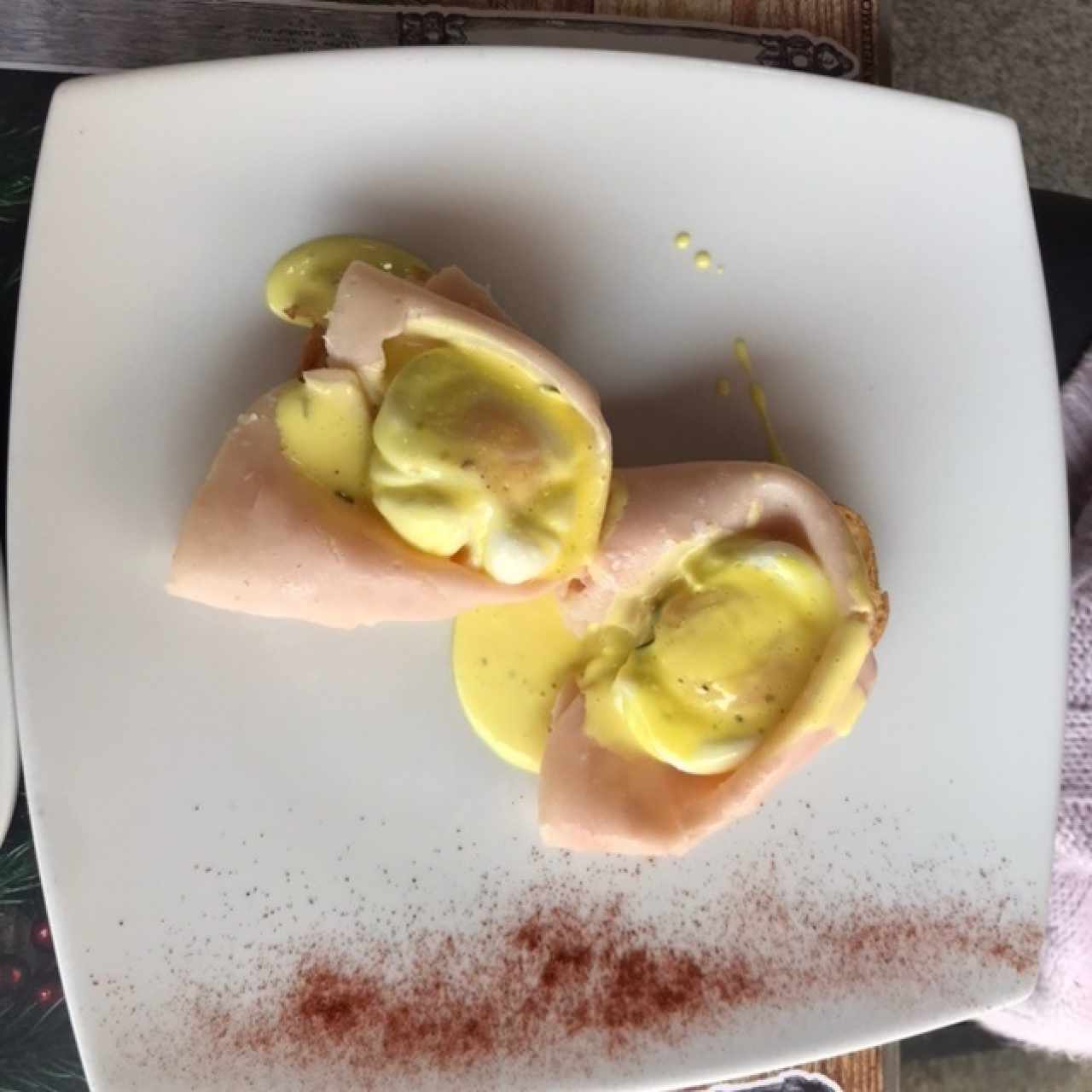 Benedictinos con jamón de pavo
