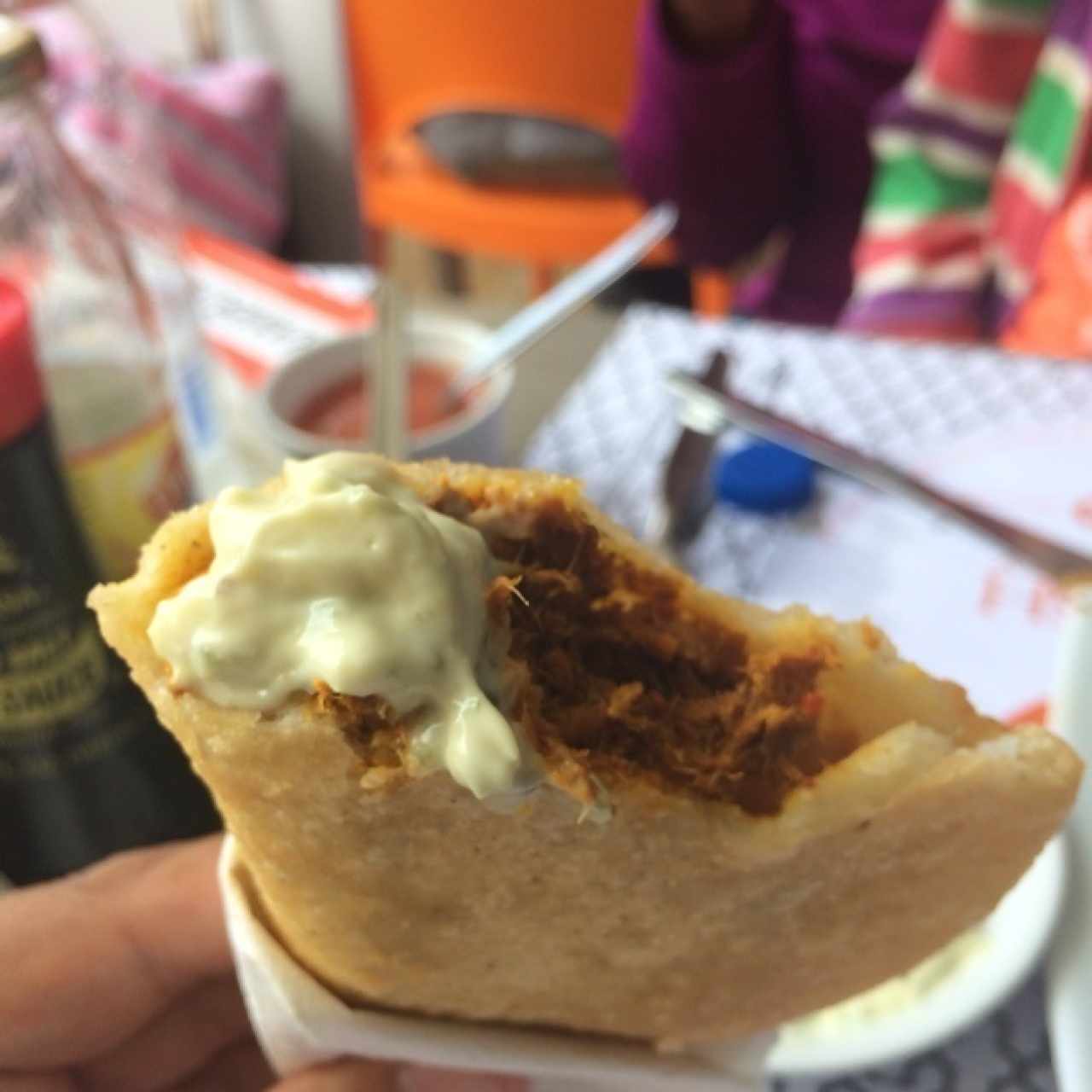 Empanada de Cazón con Salsa Tártara