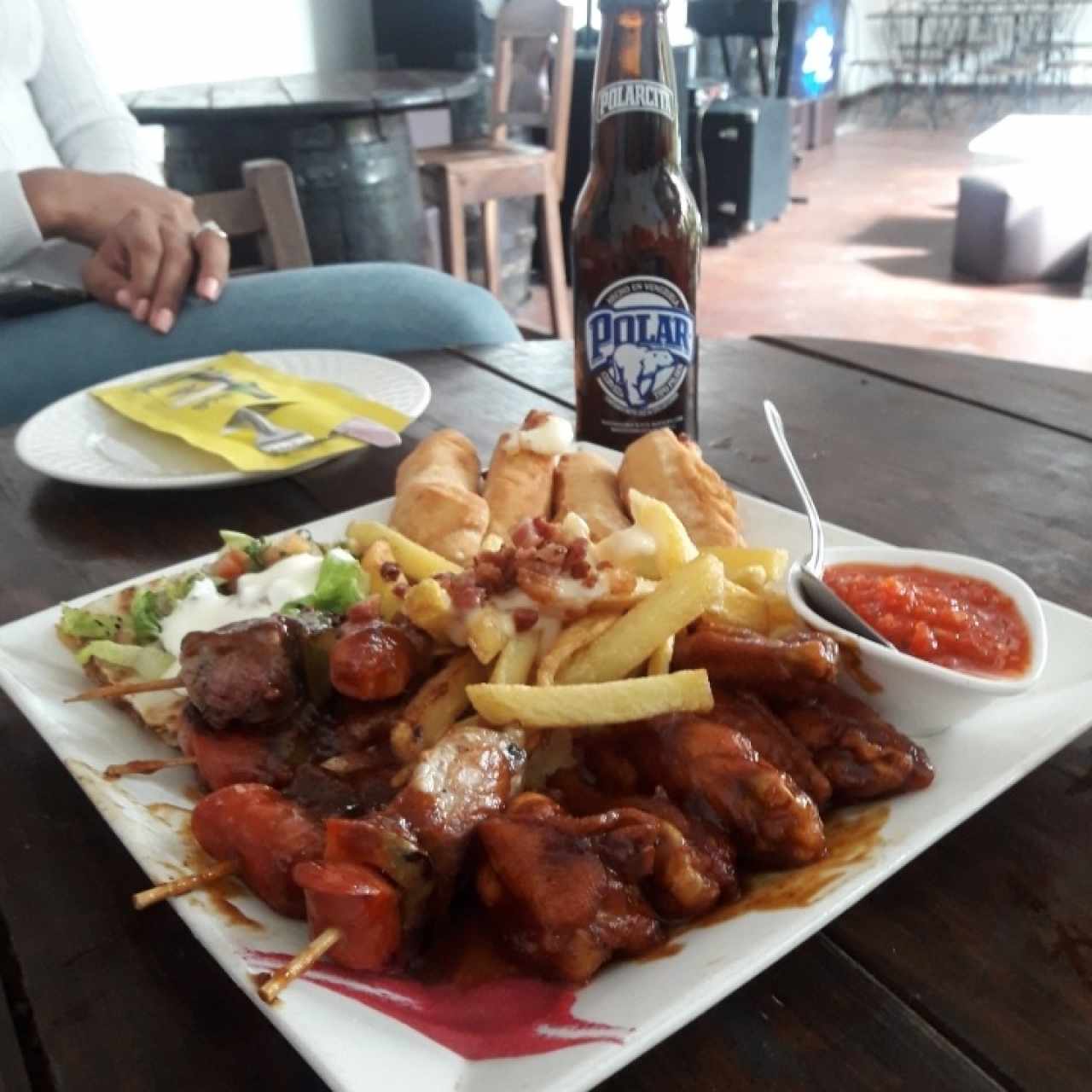 plato degustación 