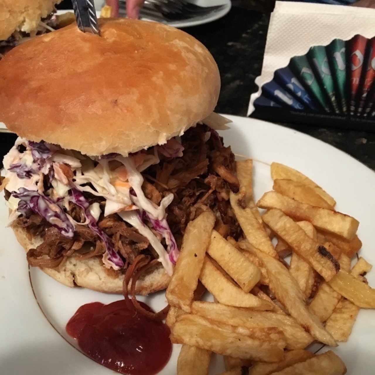 sandwich pulled pork