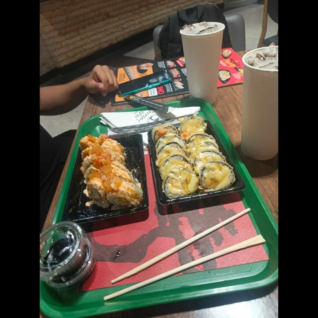 Sushis de pollo 