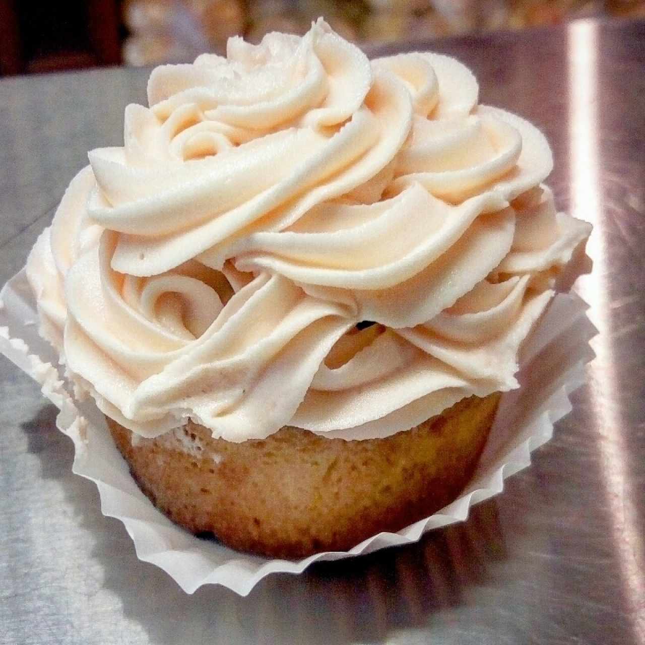 cupcake de vainilla