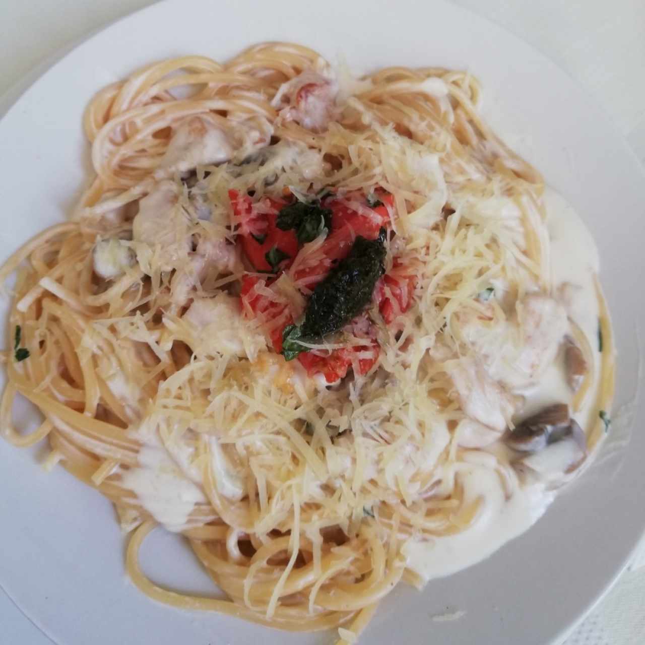 Pasta a la reina 