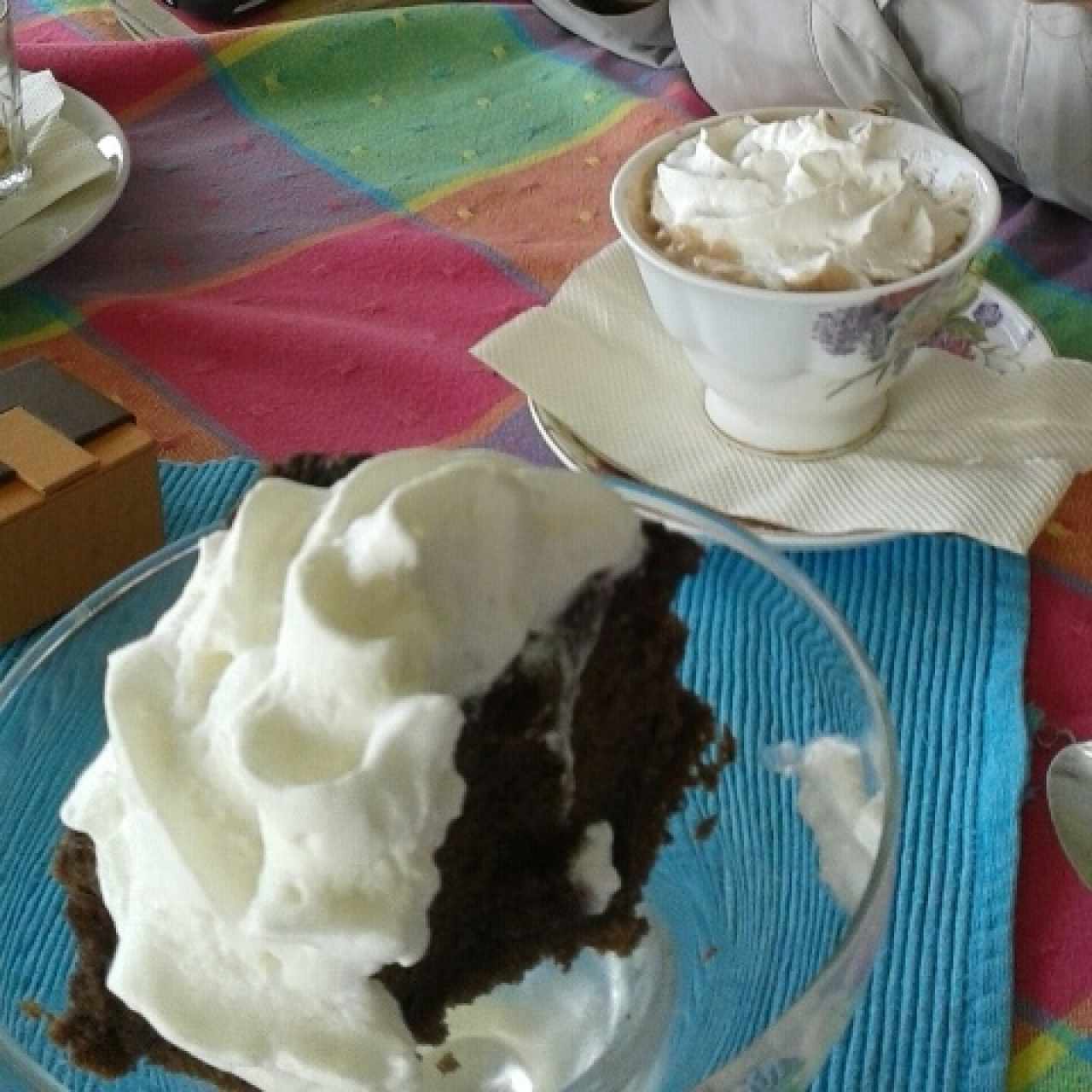 Brownie con Chocolate Caliente! 