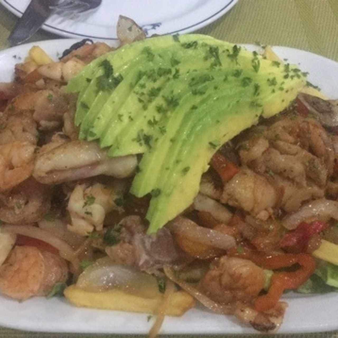 parrilla de mariscos