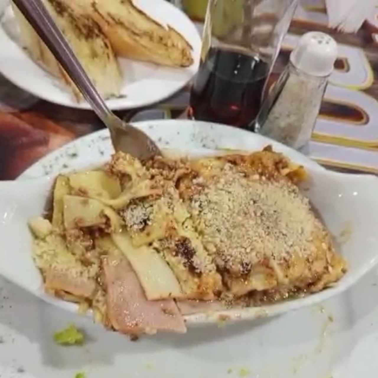 Pasticho, muy bueno!!