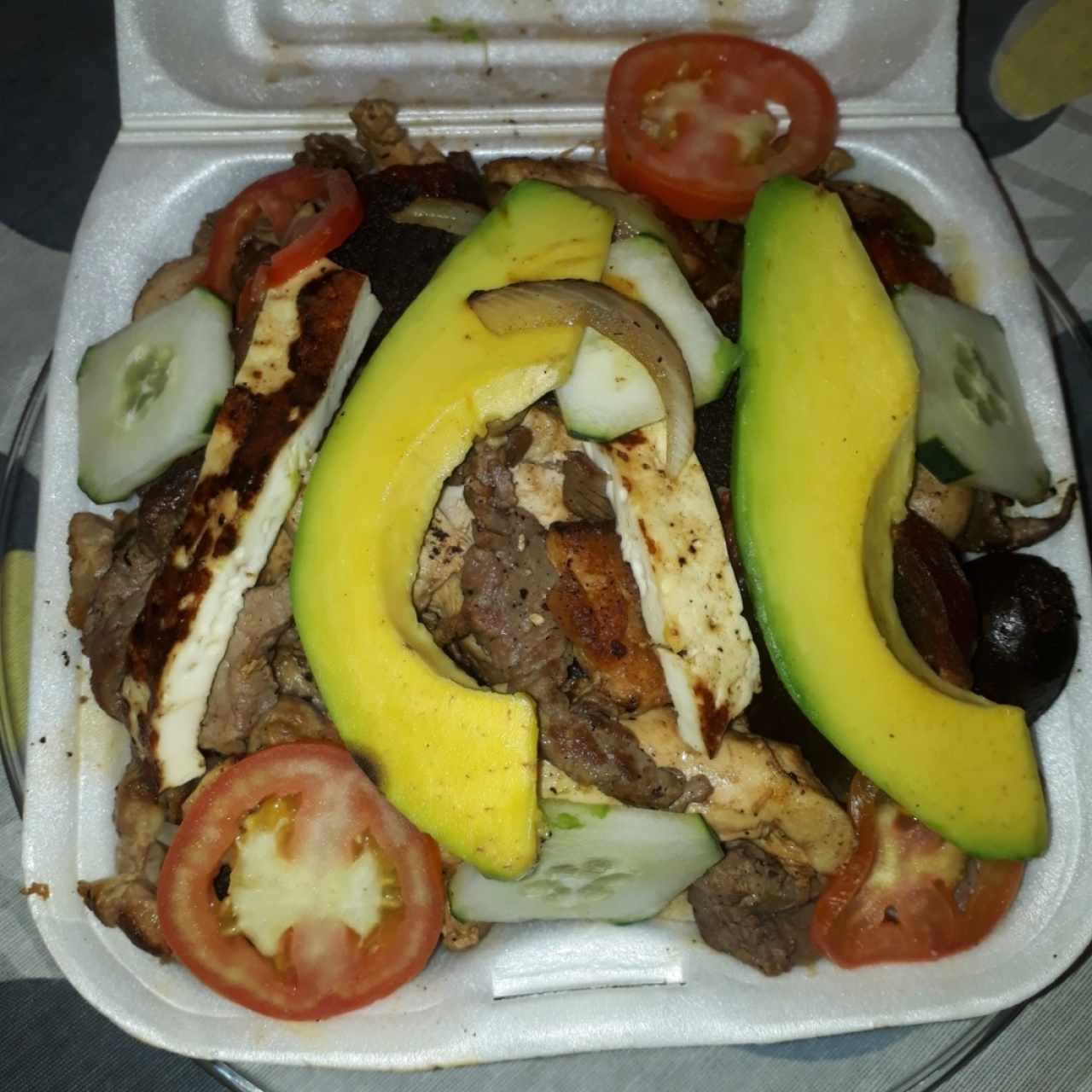 Parrilla Mixta Picada. 