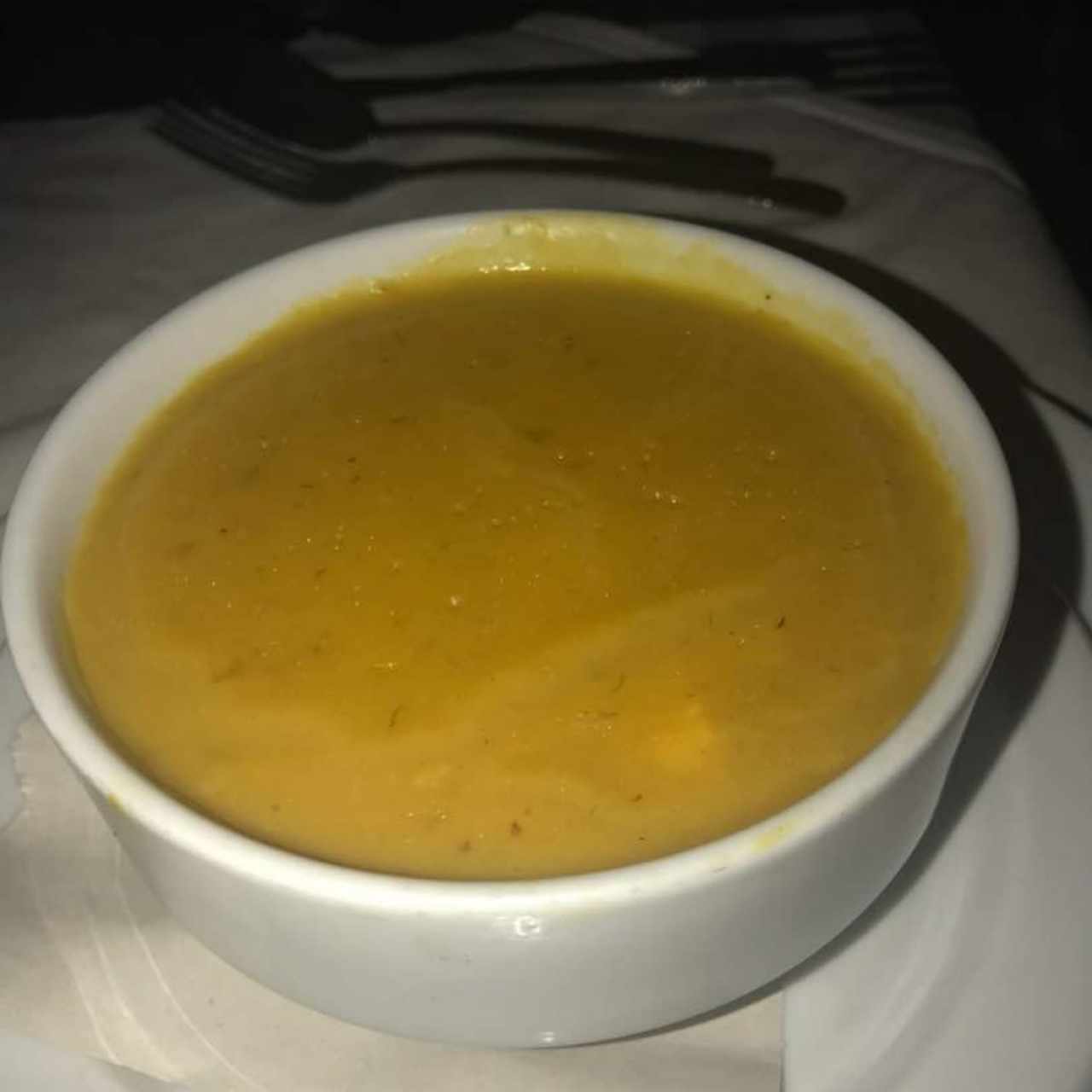 Crema de Mariscos, Buena, algo pesada hoy