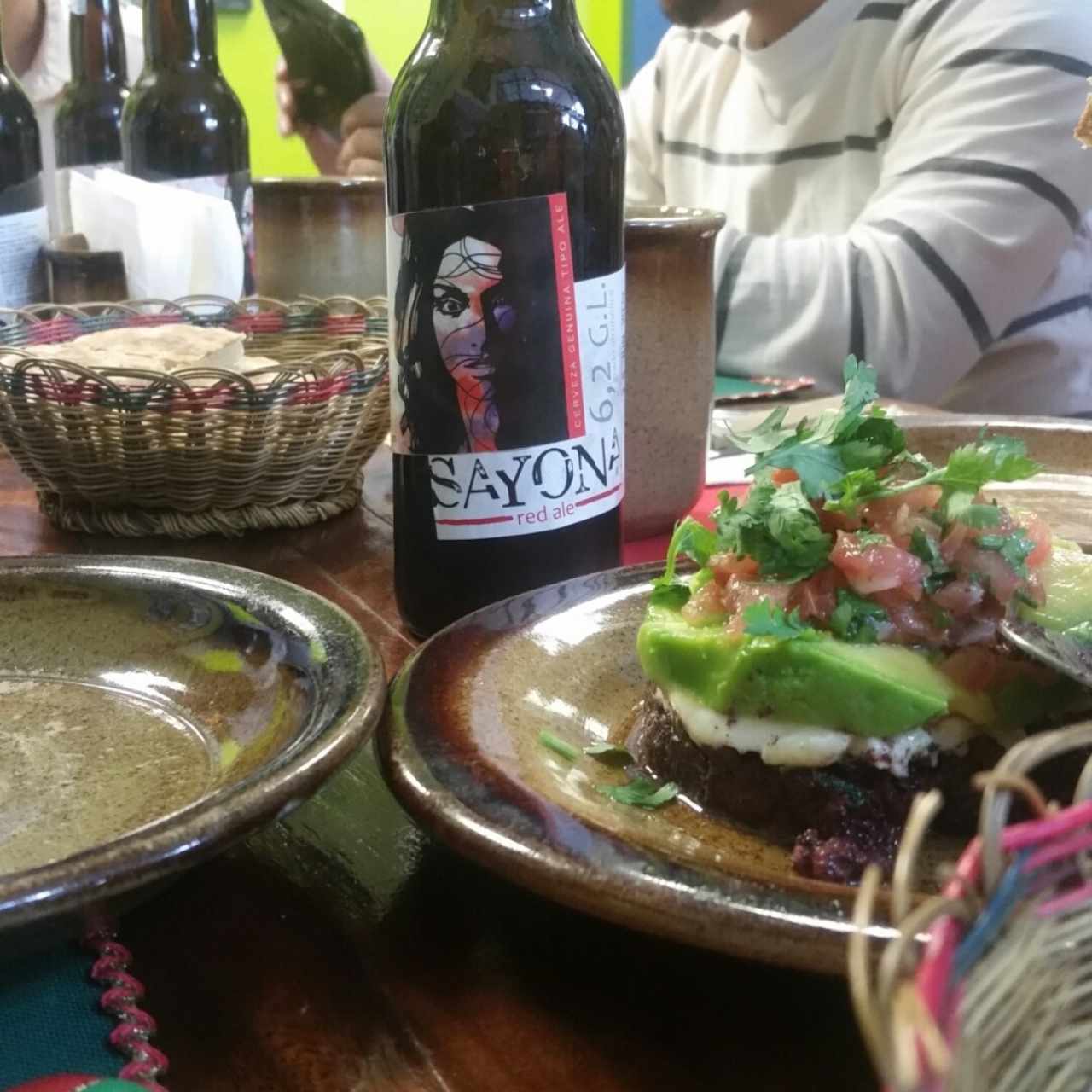 caviar andino con áreas de trigo y cerveza artesanal! mmm