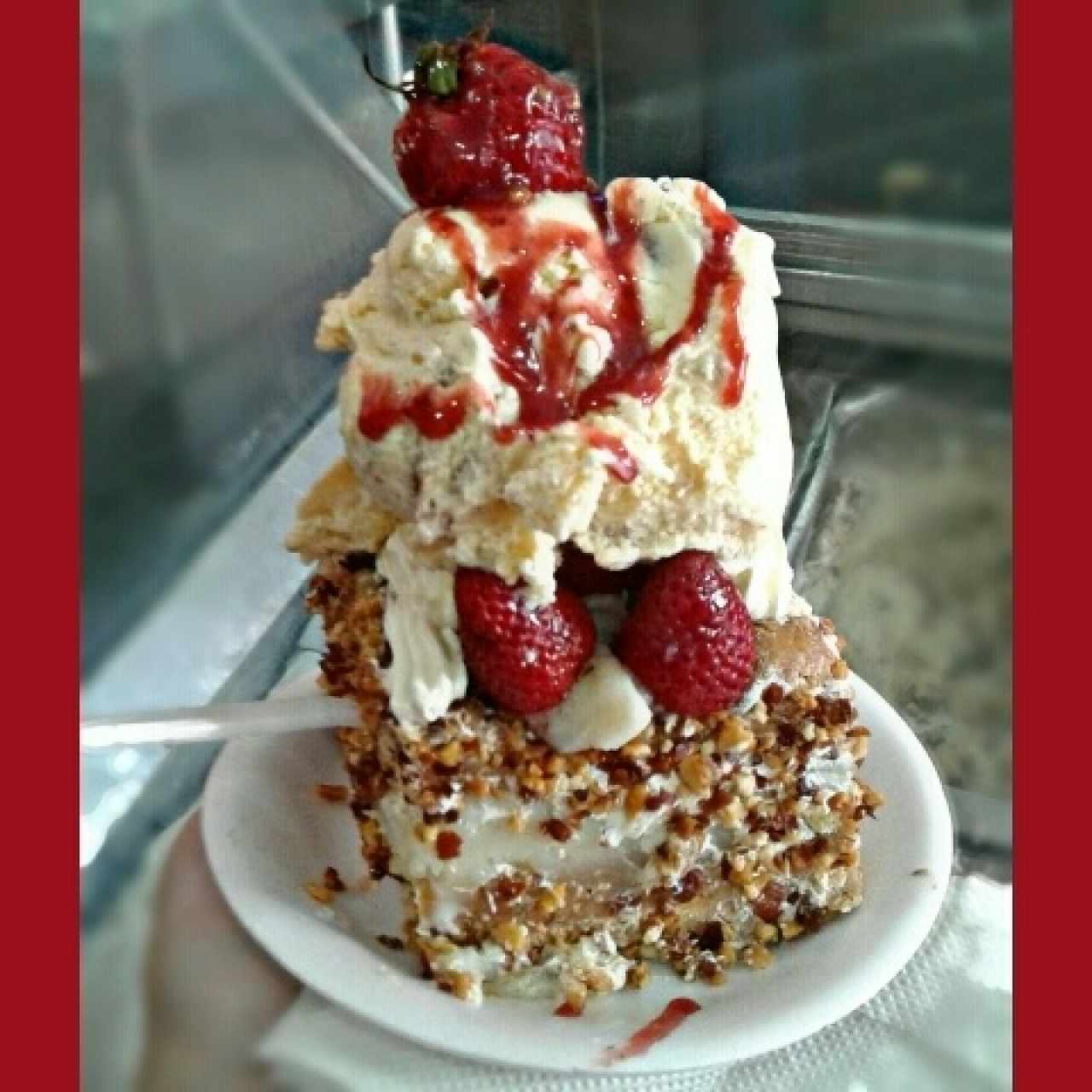 Torta Specialty con Helado