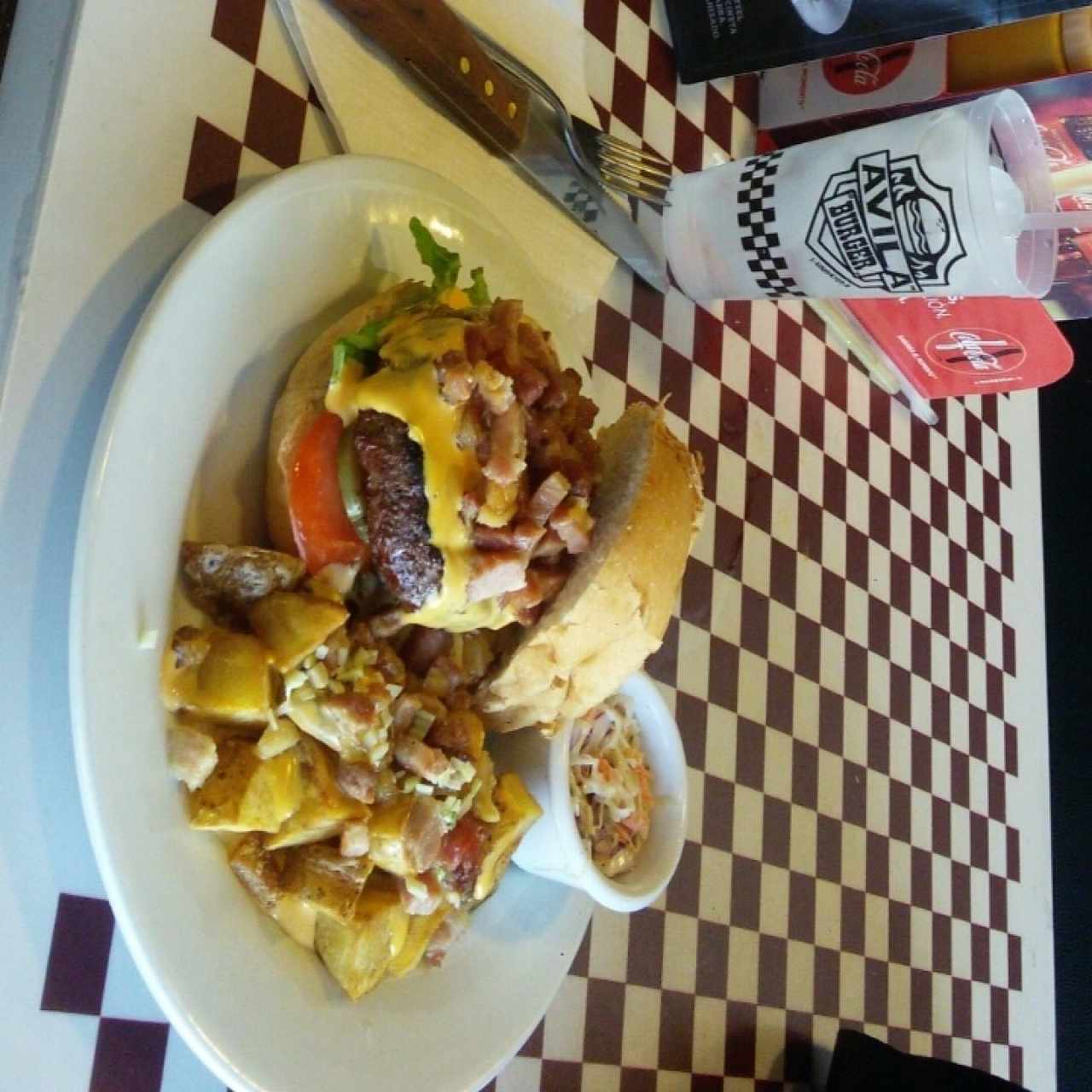 hamburguesa Ávila Burger 