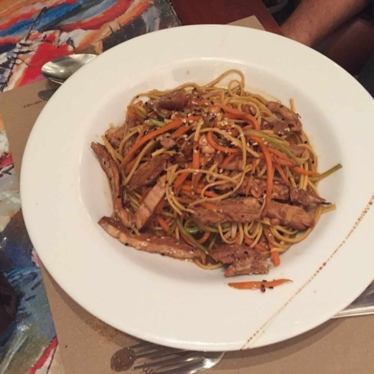 tallarines thai
