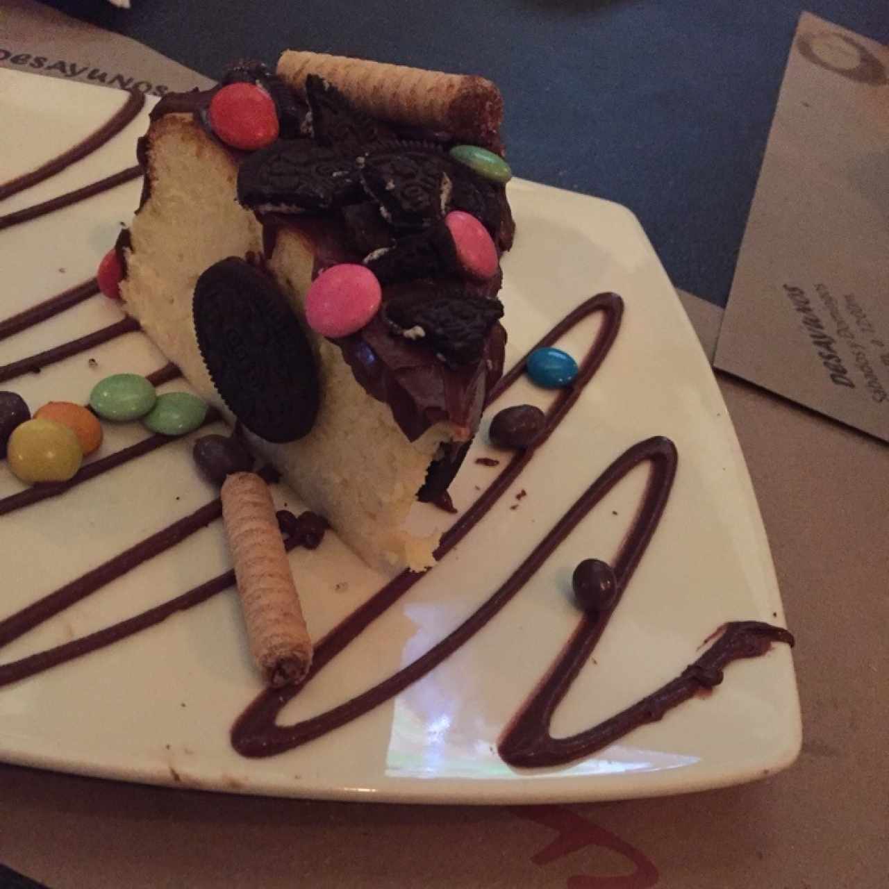 cheesecake de oreo