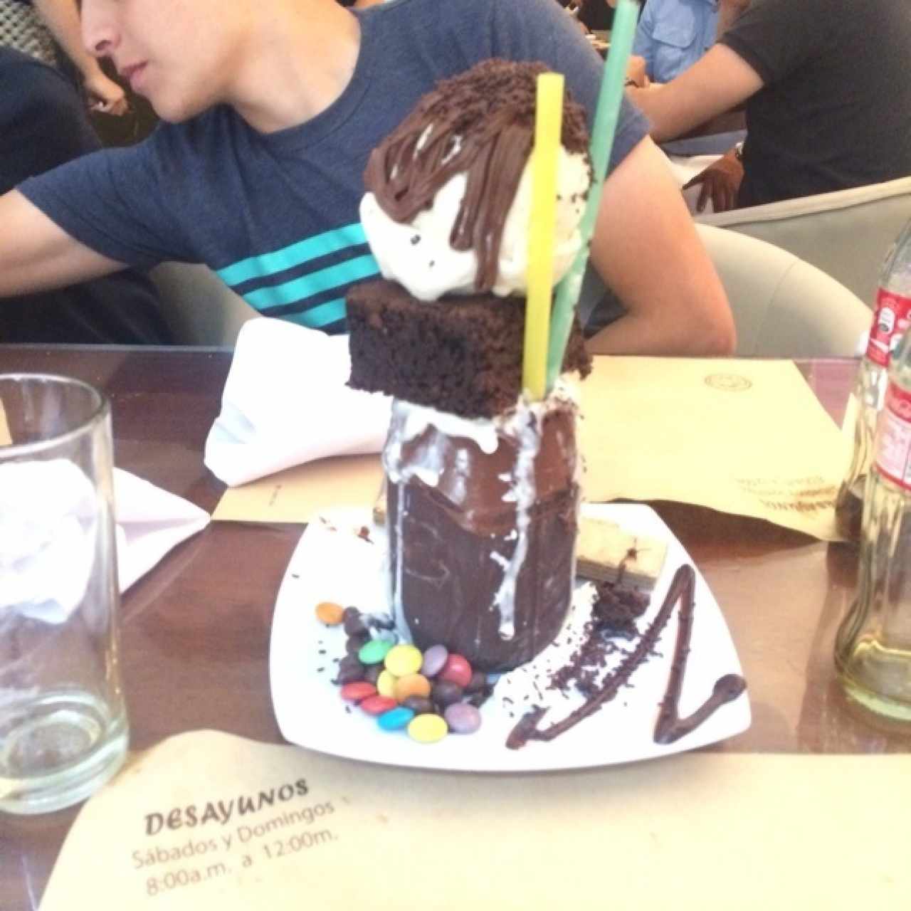 Merengada de Nutella y Jarra Comestible de Chocolate