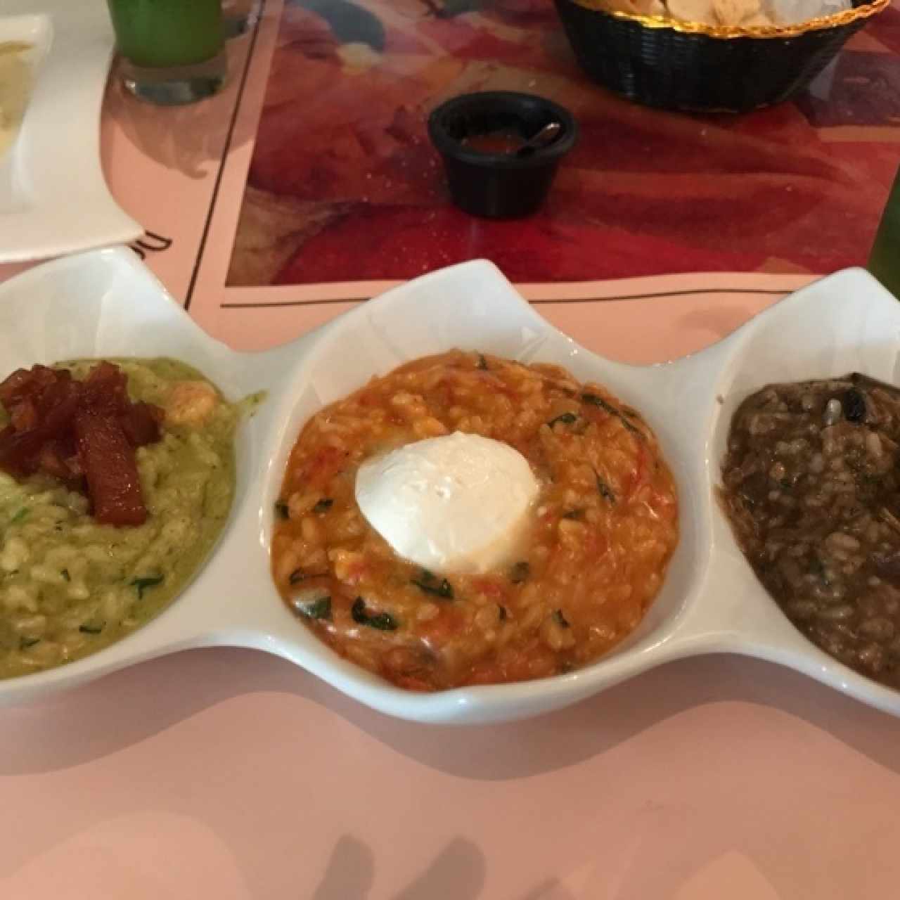 trio de risotto
