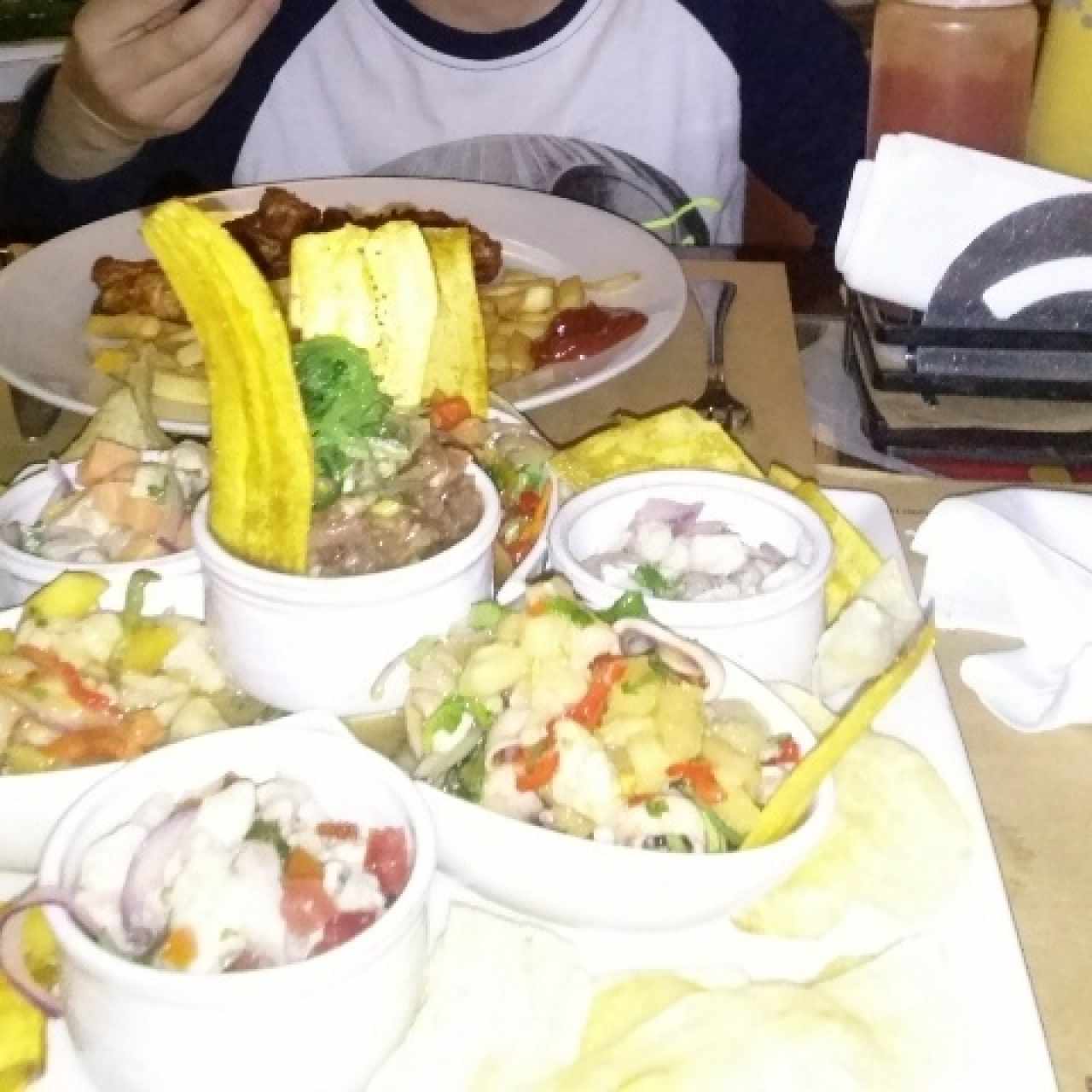 degustación ceviches