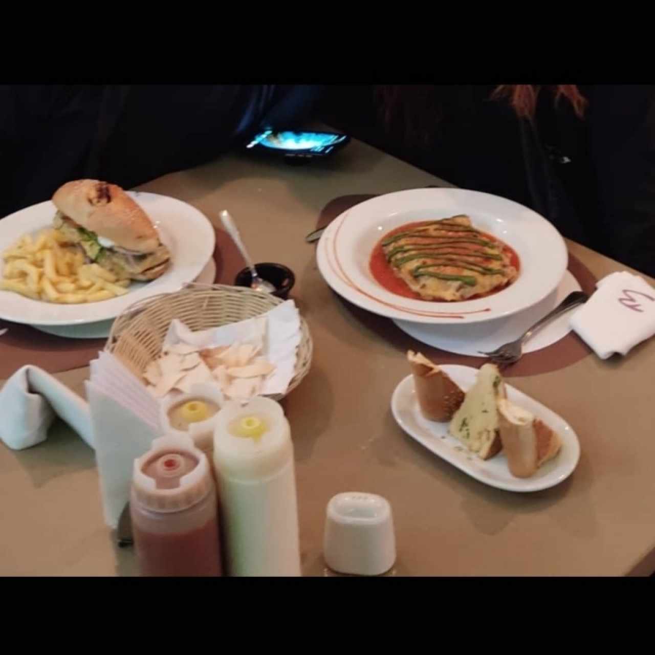 Sándwich de Solomo y Pasticho de carne