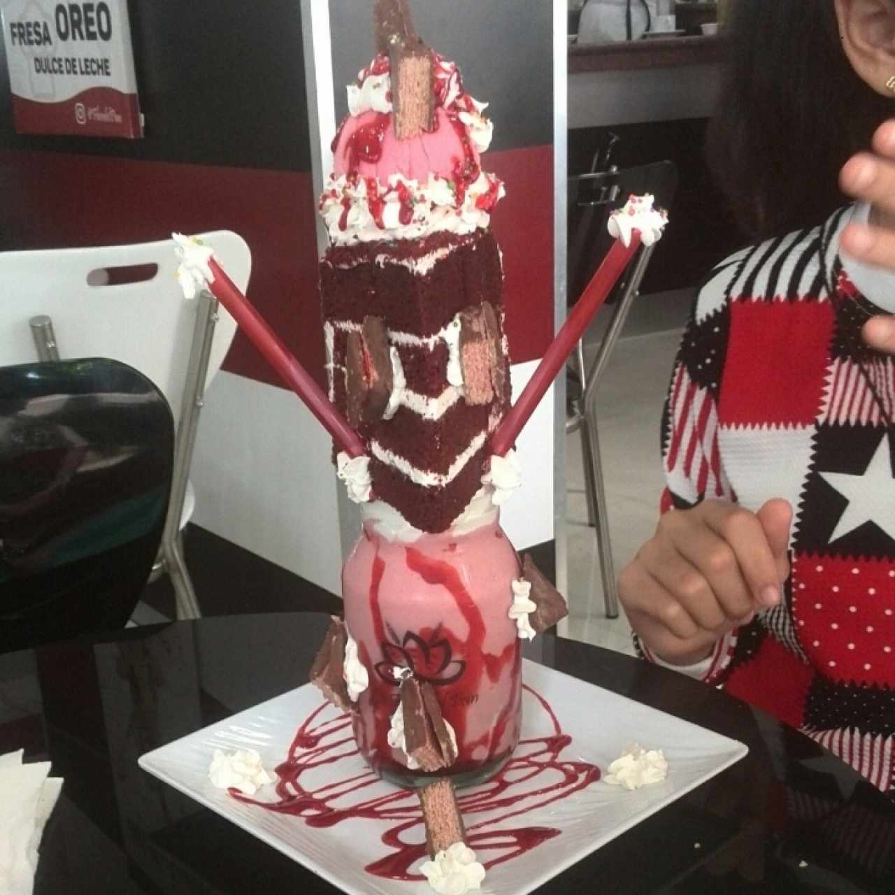 Milkshake de Fresa