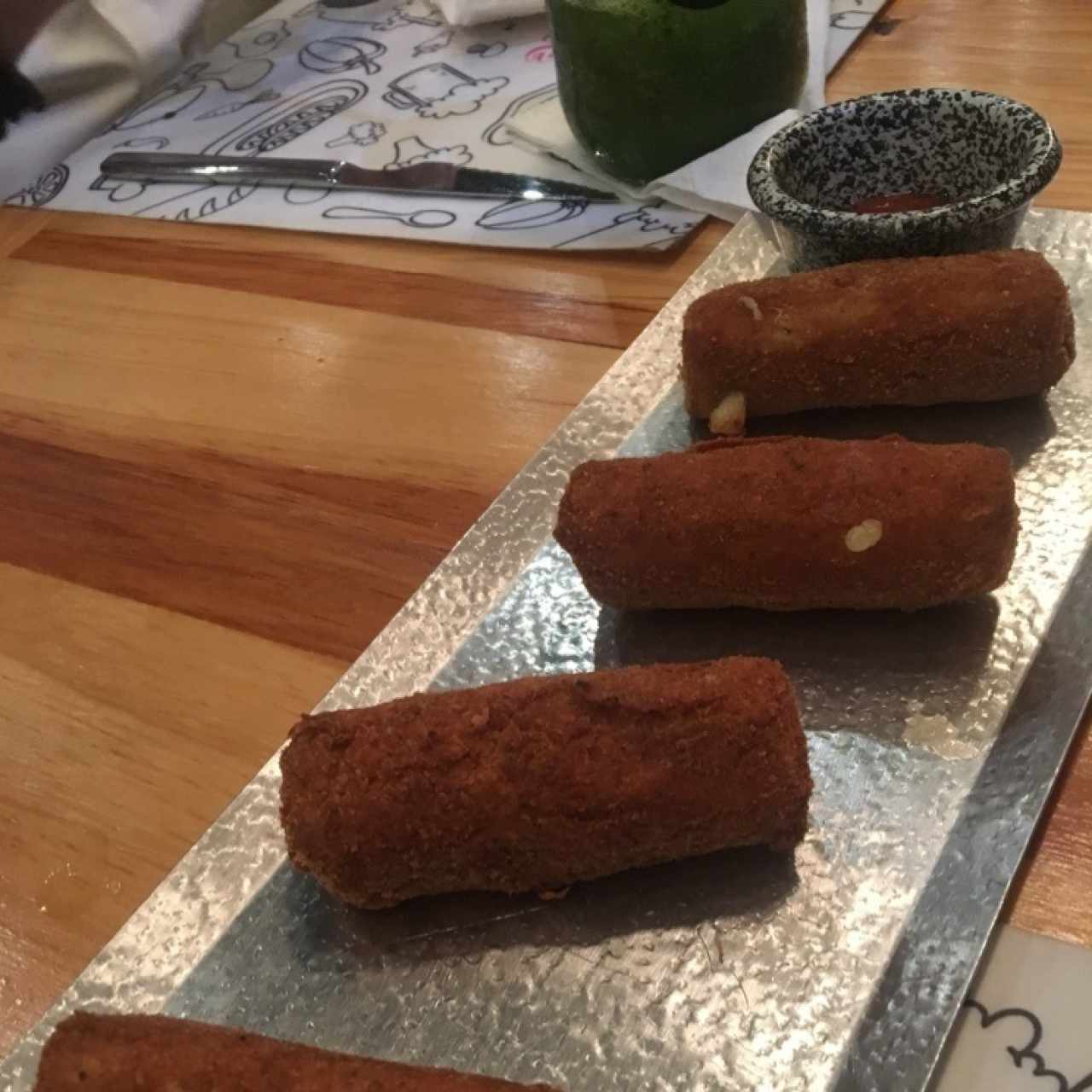 Dedos de Mozarella