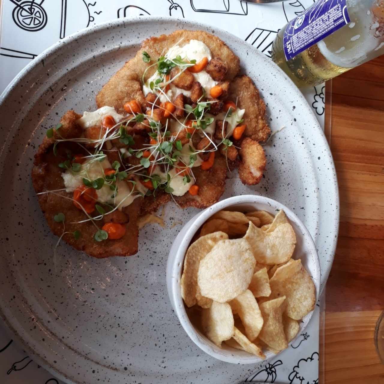 milanesa criolla