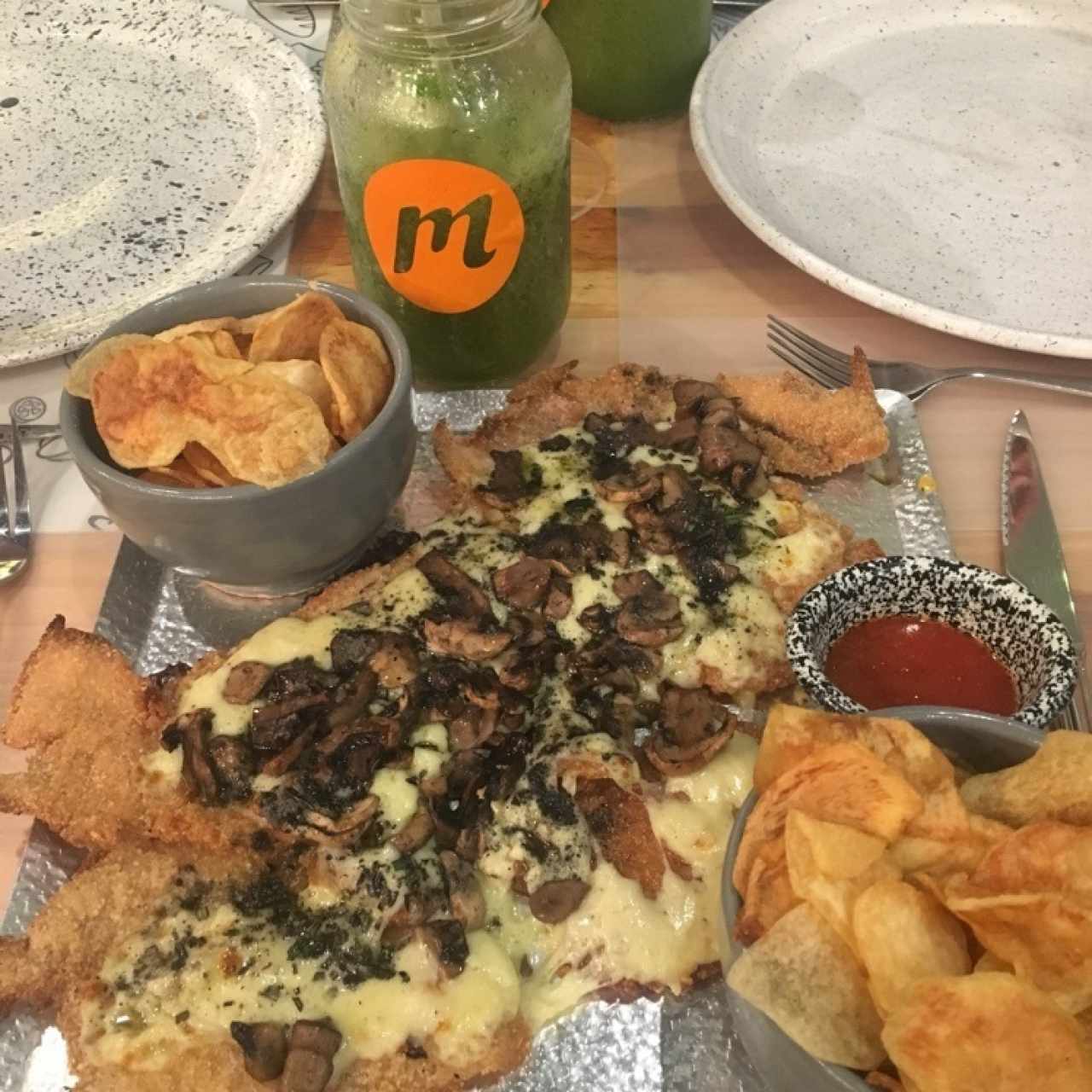 milanesa funghi 