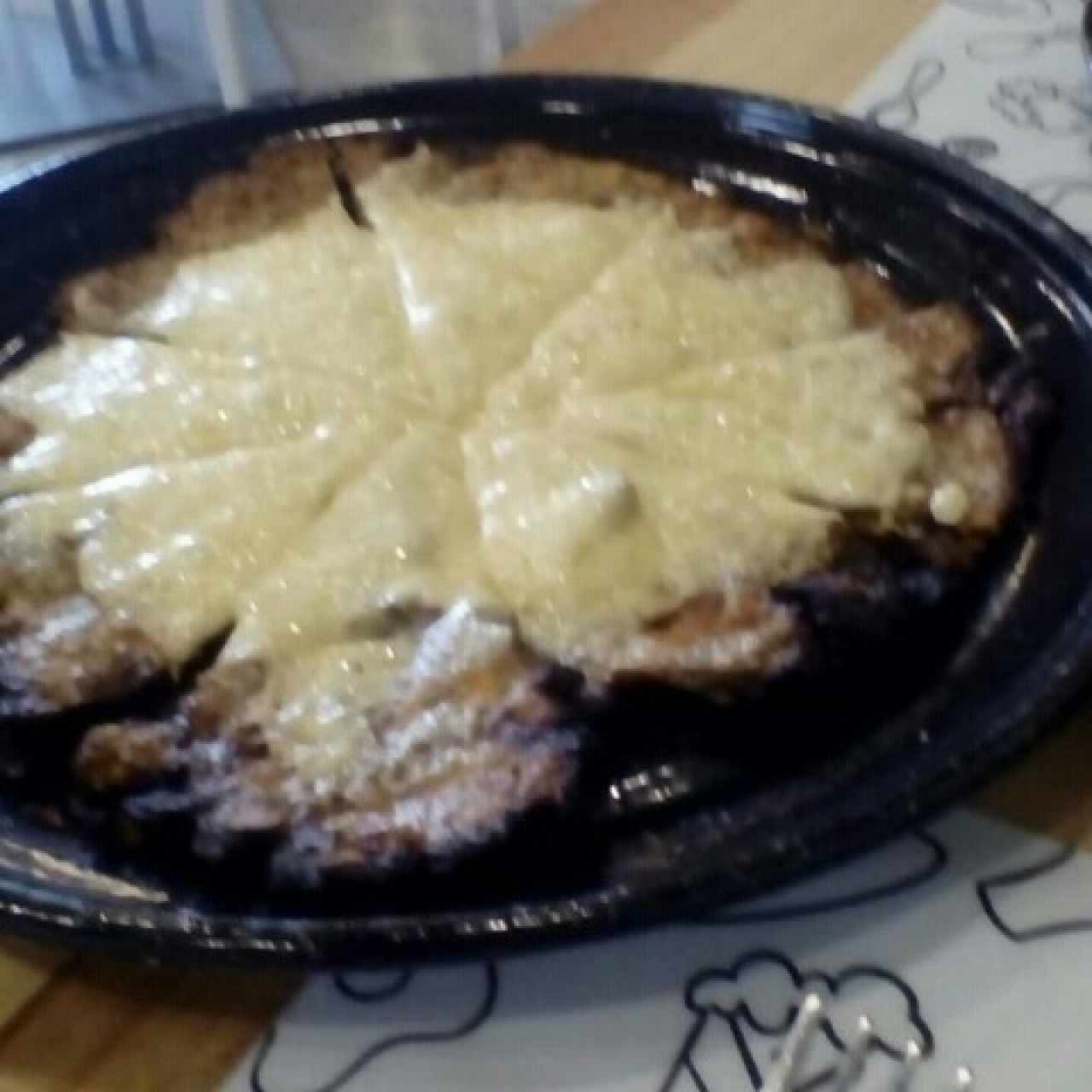 pizza de plátano
