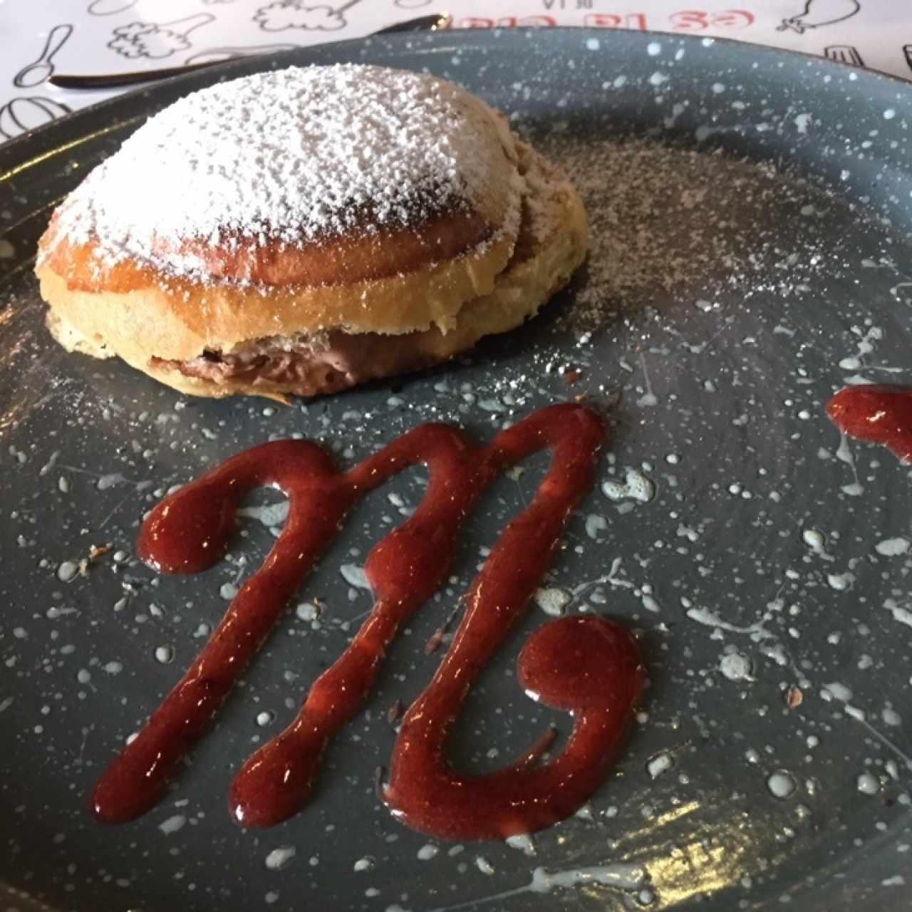 Brioche relleno de Arequipe, bueno..!