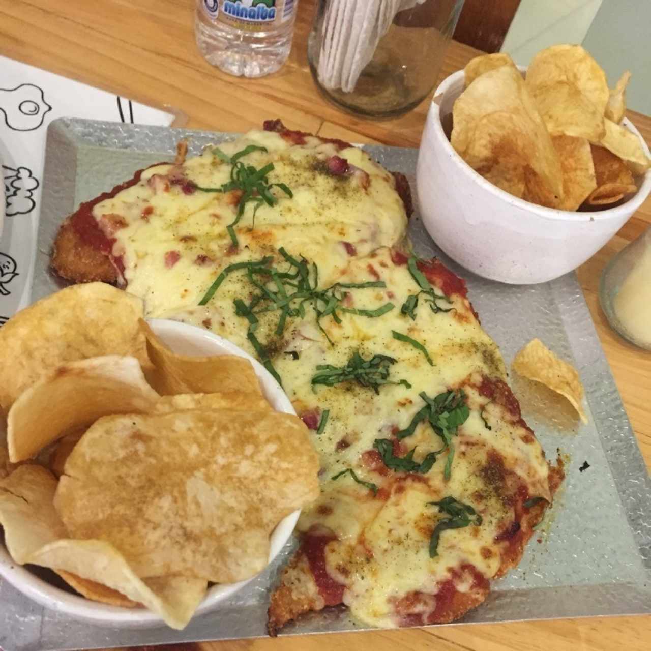 Milanesa Napolitana, excelente..!