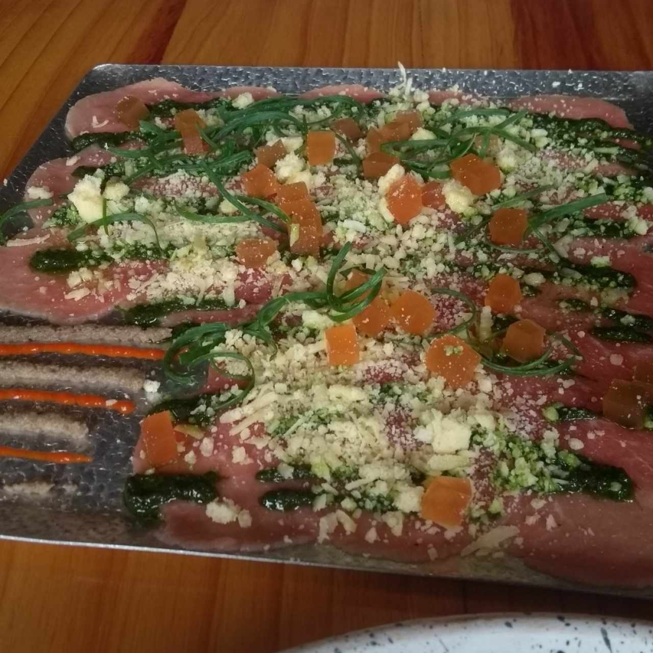 carpaccio de lomito