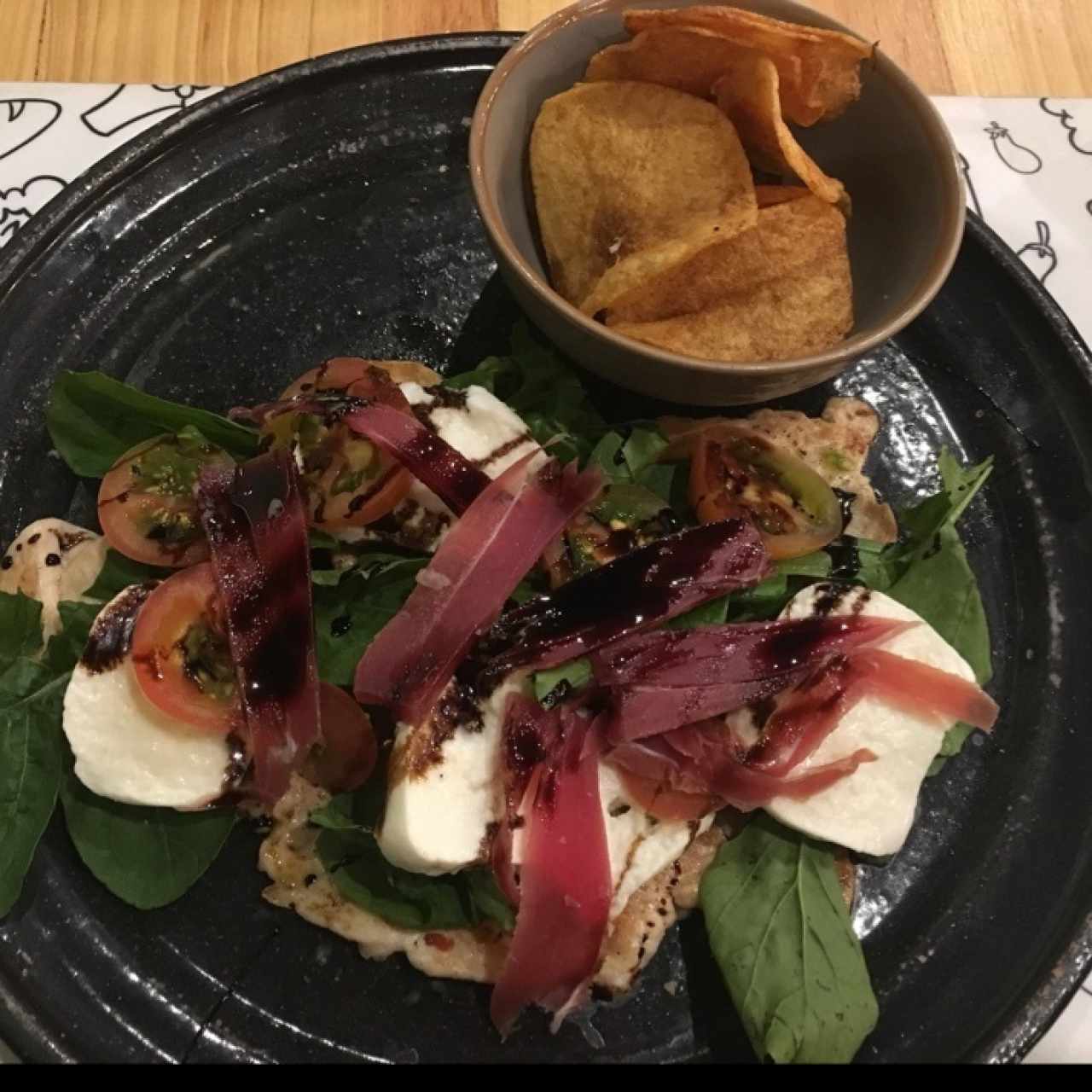 Paillard de pollo 