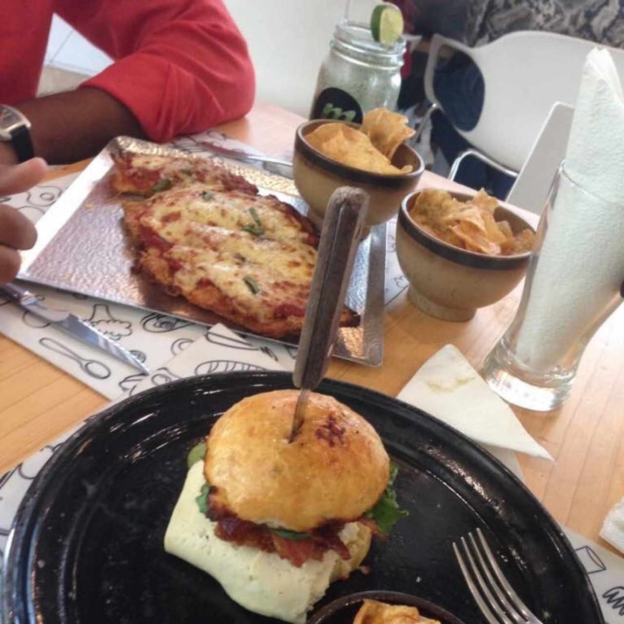 Mila burguer y Milanesa Margarita 